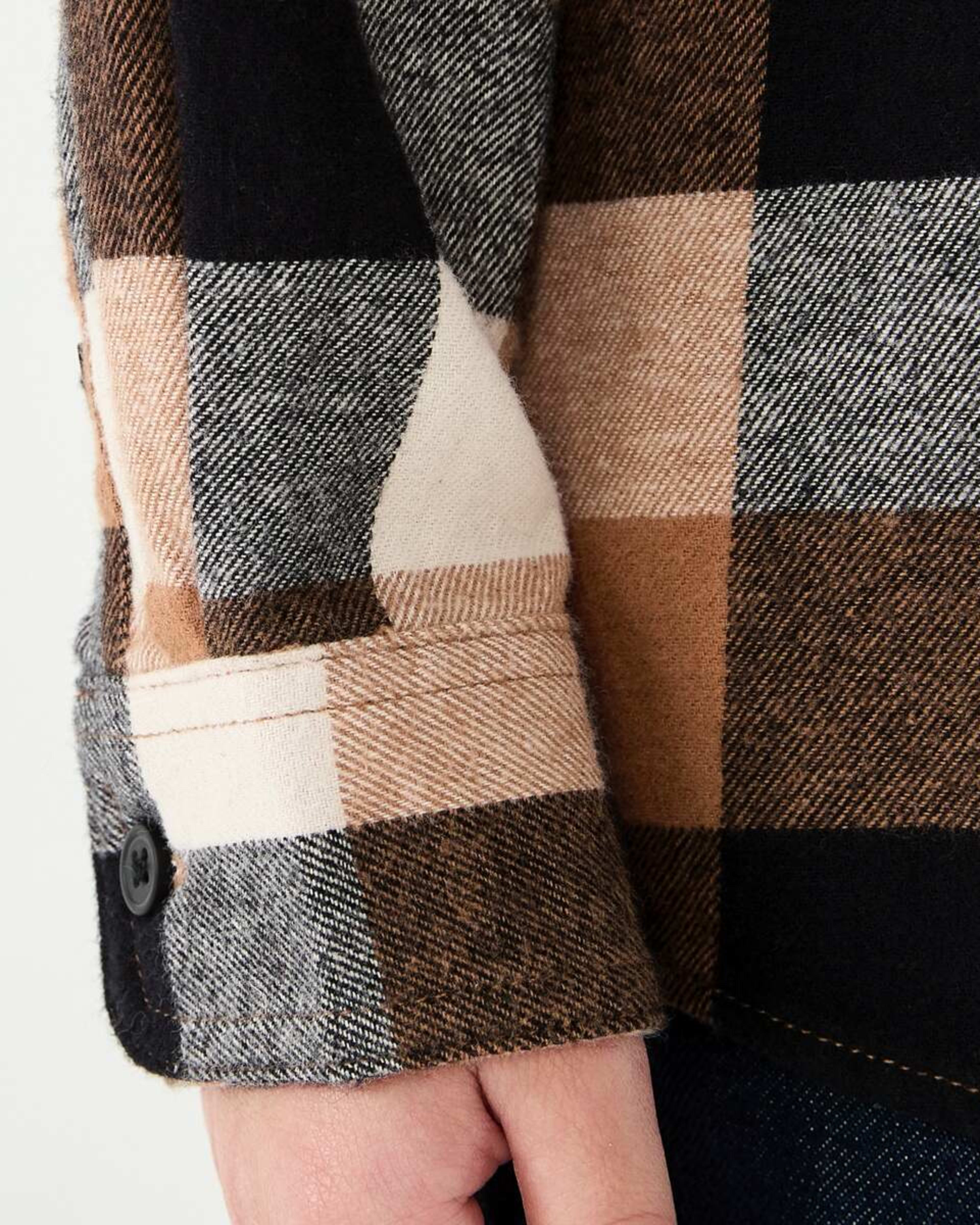 5 Yarn Dyed Flannel Shirt Three Tone Buffalo Check, 5 of 10
