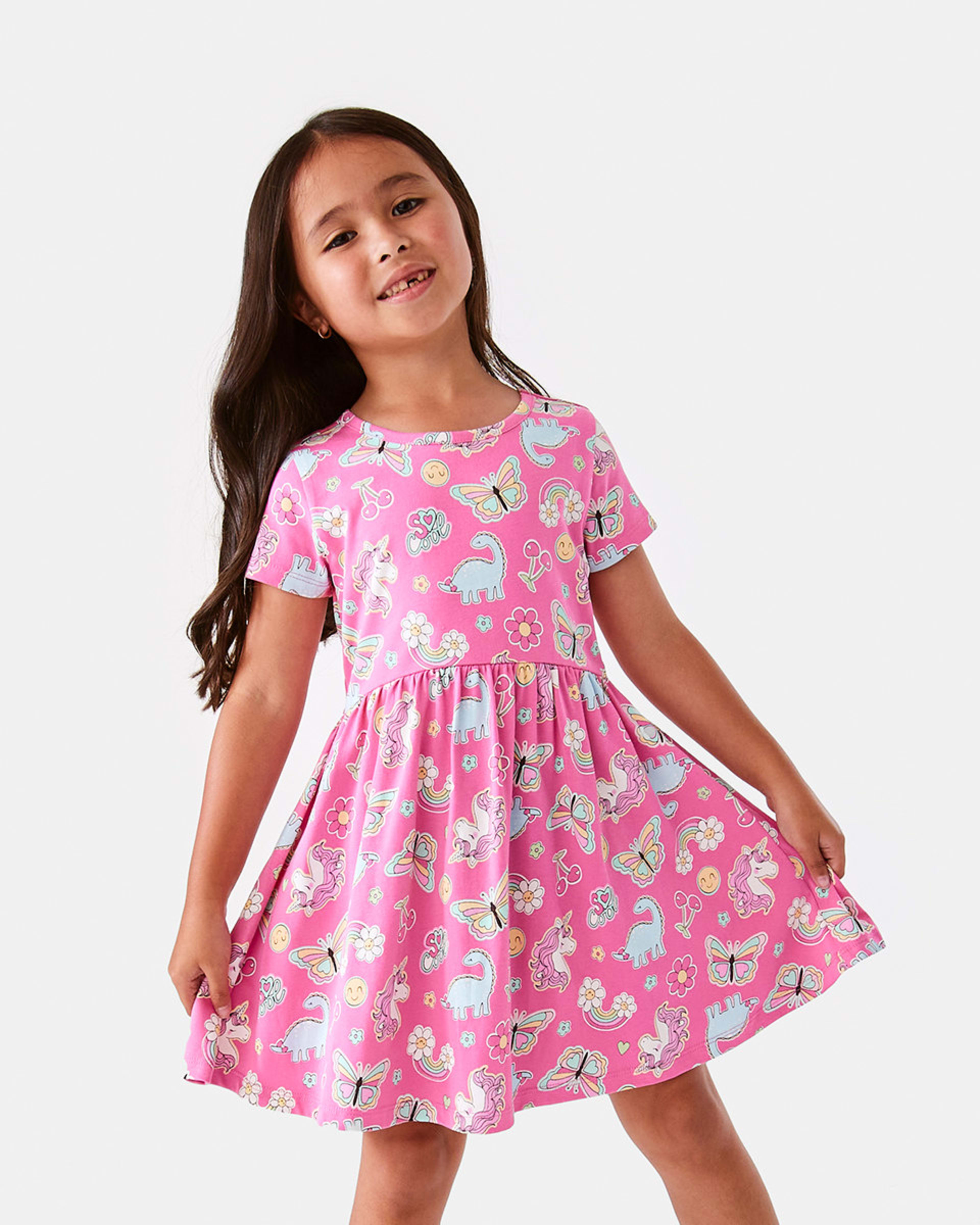 1 Jersey Dress Pnk Badge, 1 of 9