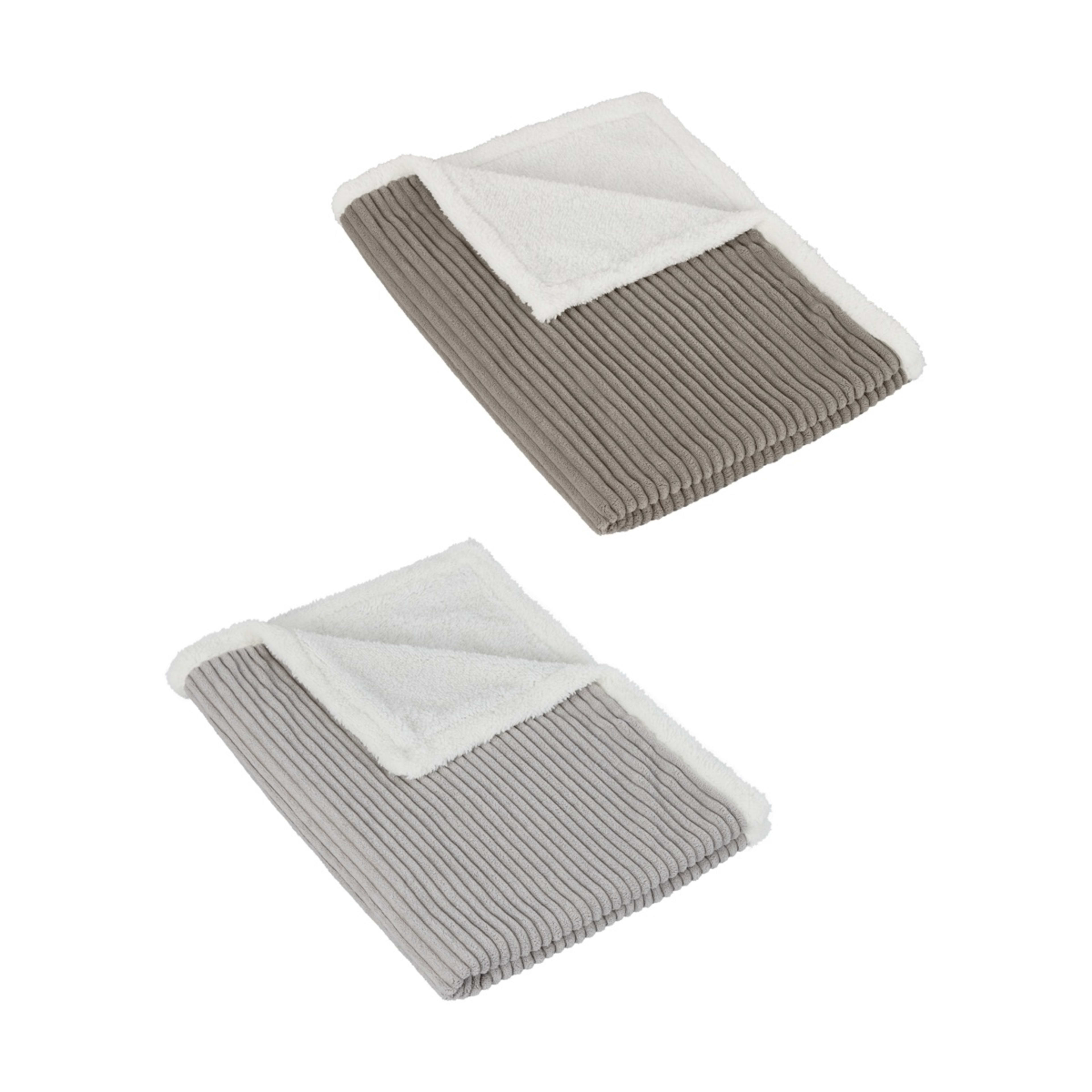 2 Pet Blanket Corduroy - Assorted, 2 of 9