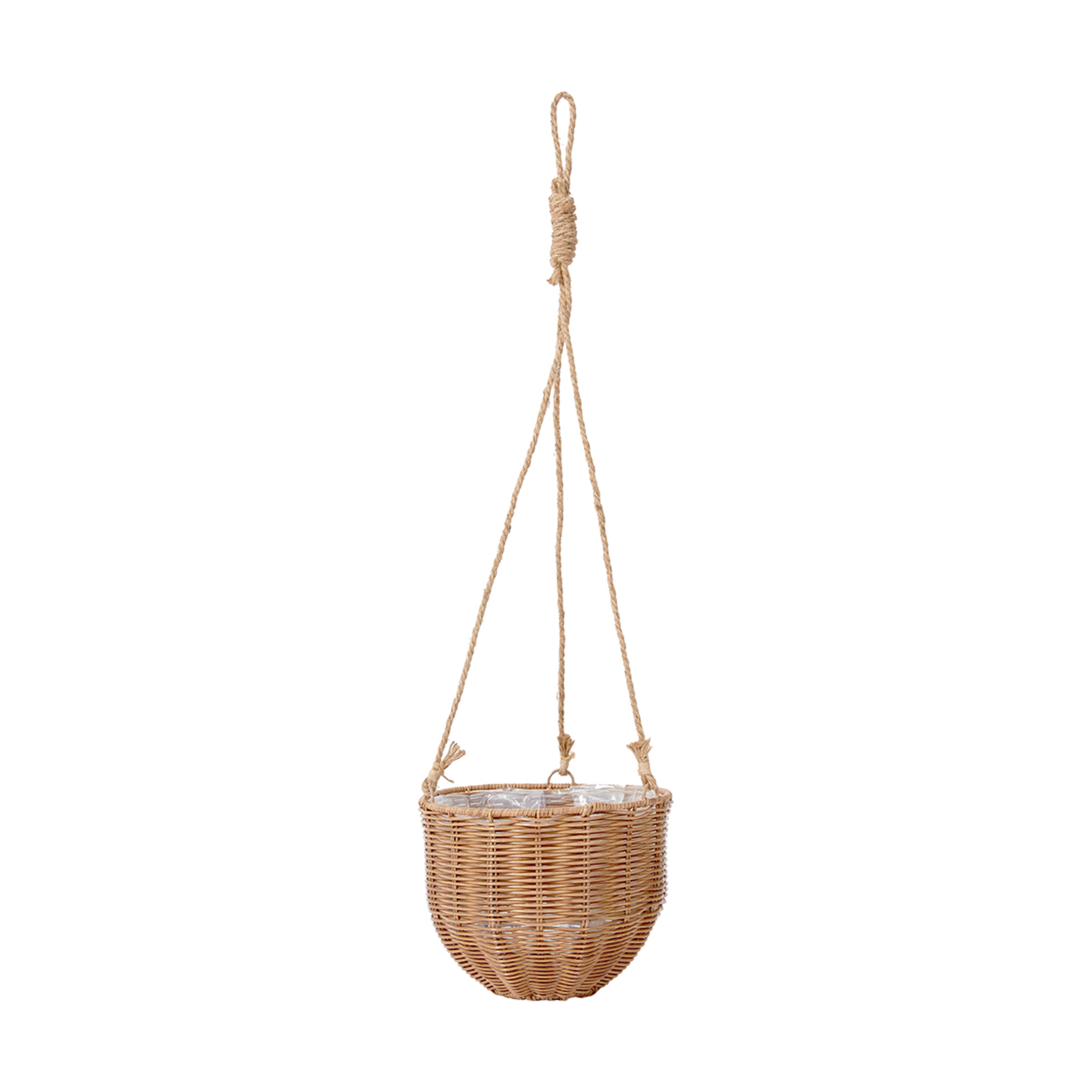Round Woven Hanging Planter Kmart