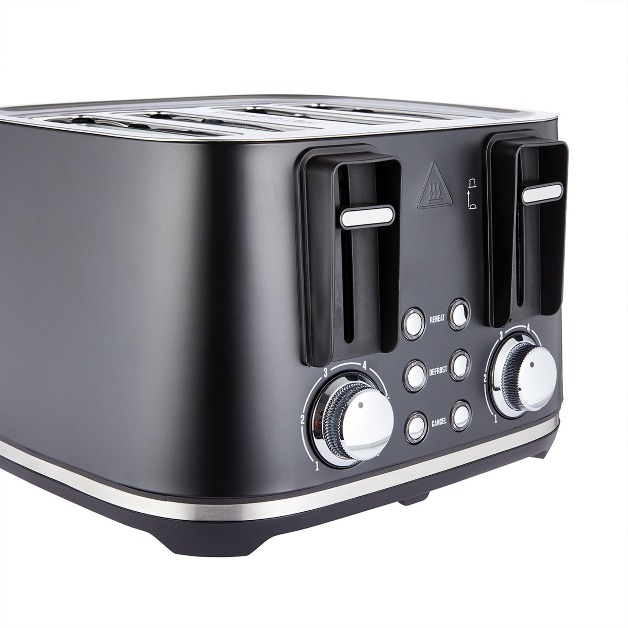 4 Slice Stainless Steel Toaster - Kmart