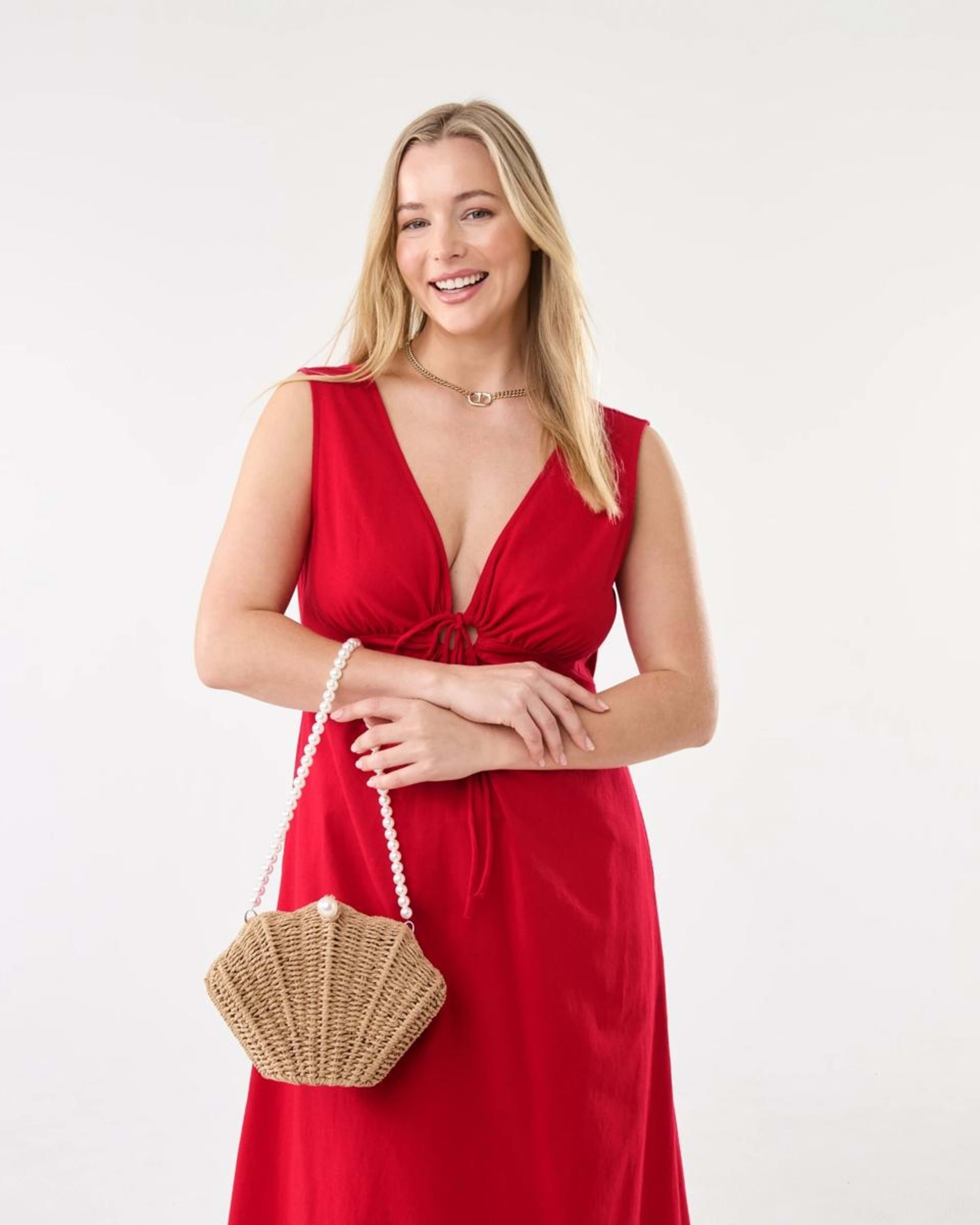 5 Shell Shoulder Bag Natural, 5 of 6