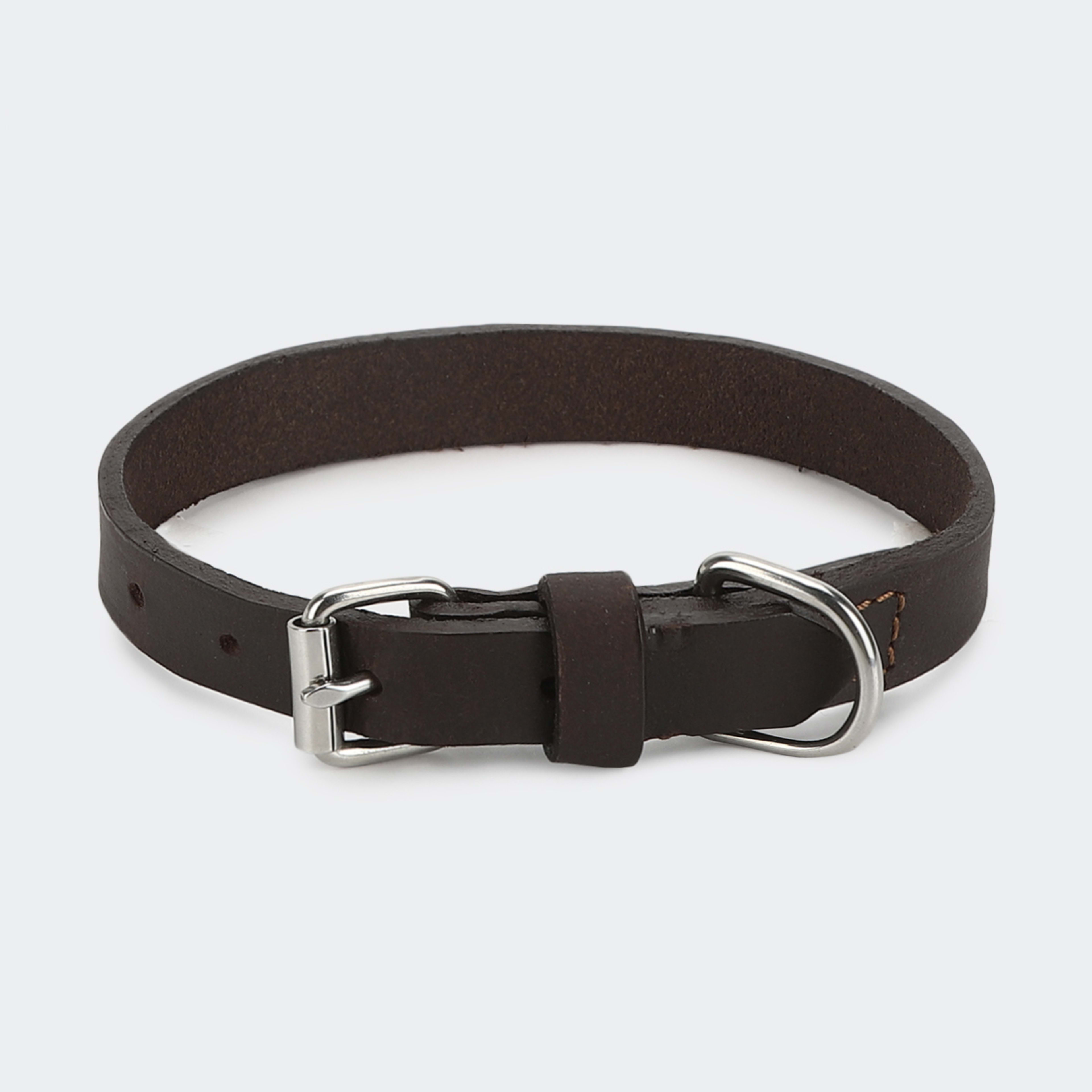 Dog Collar Leather Small Kmart