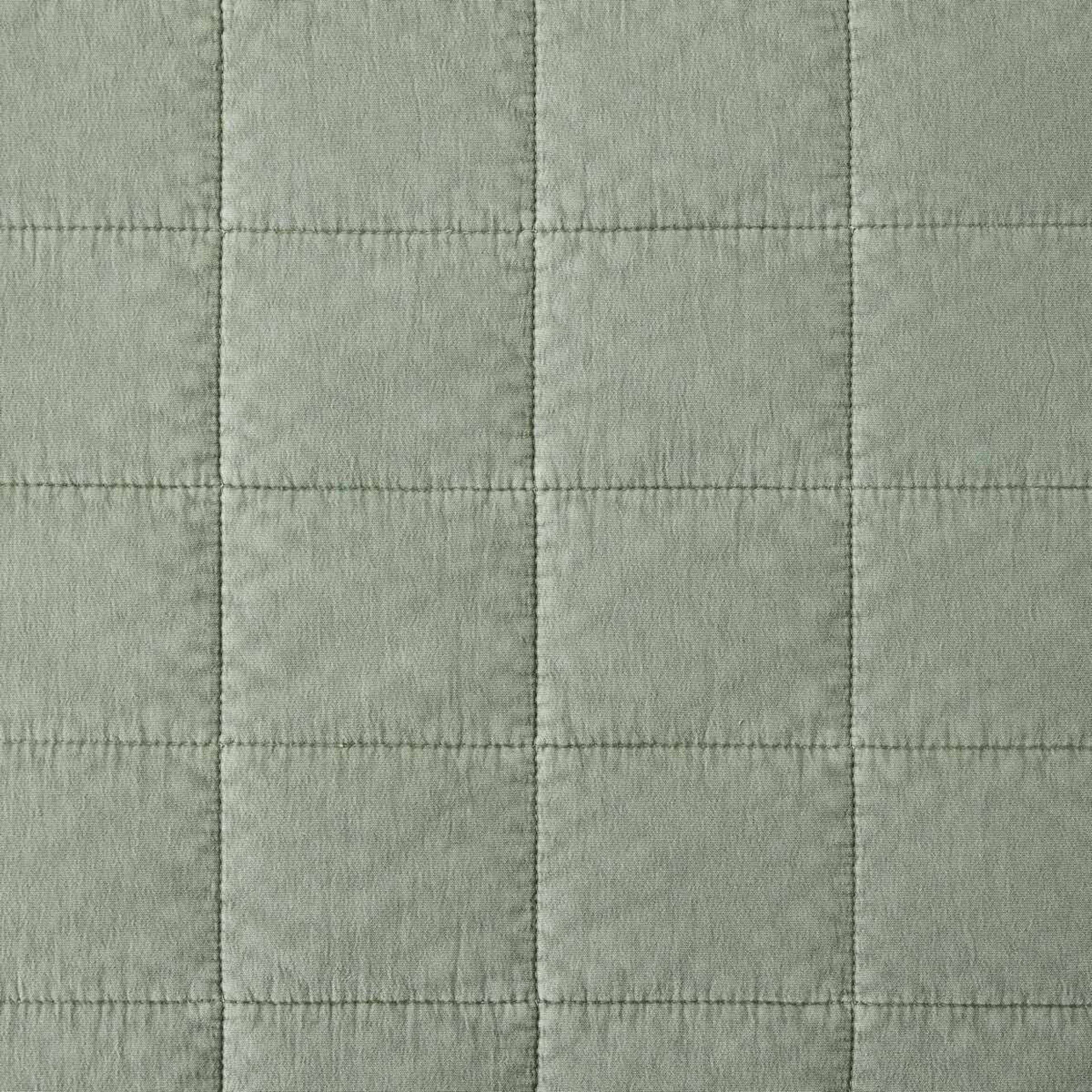 7 Hayden Coverlet Set - Queen/King Bed, Seagrass, 7 of 7