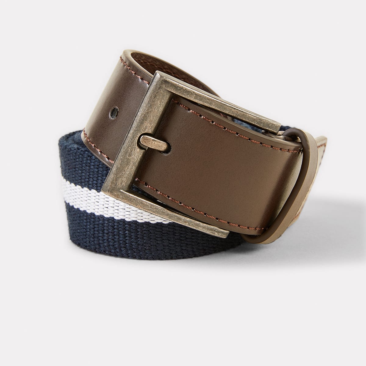 Stripe Web Pin Buckle Belt - Kmart