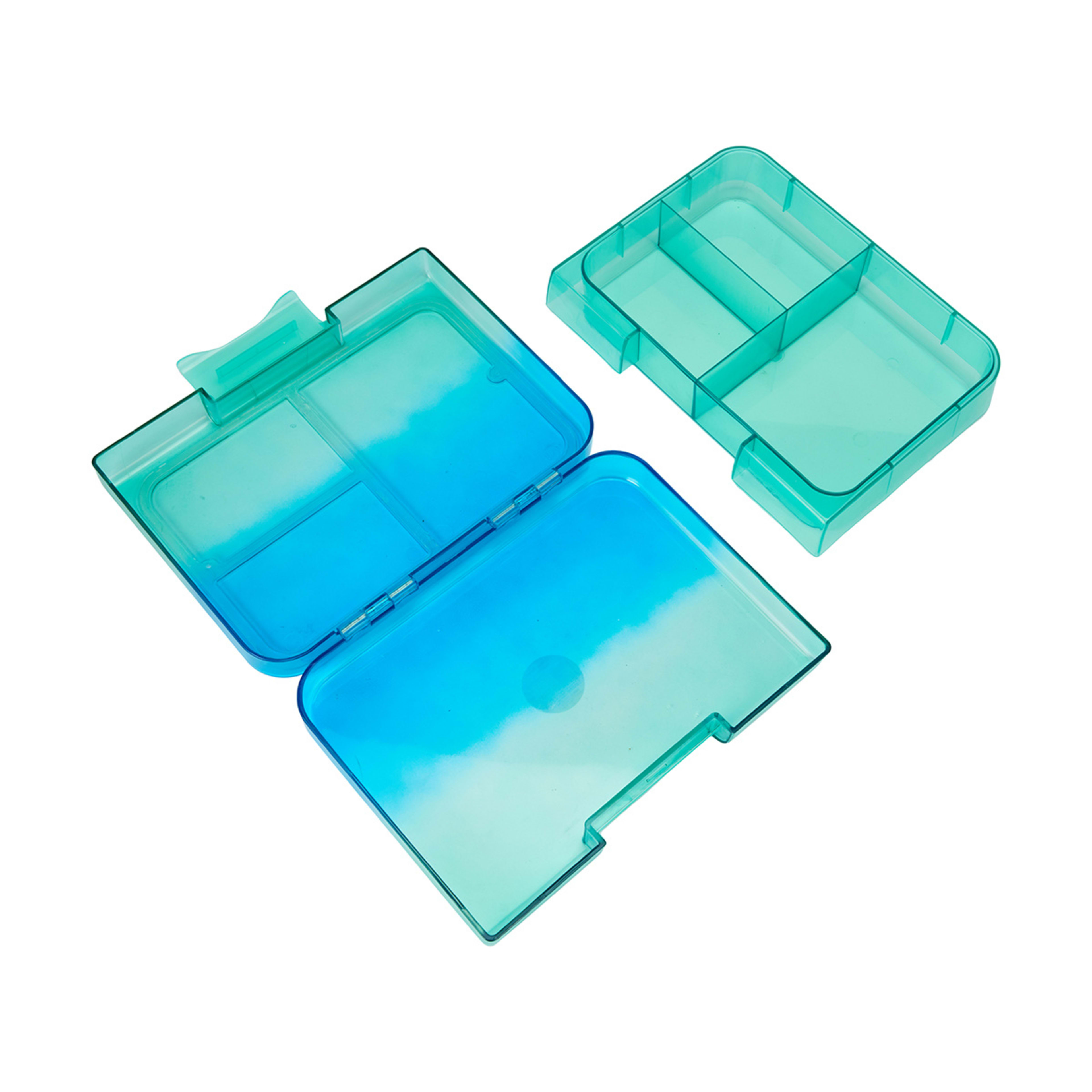 Green and Blue Ombre Bento Lunchbox - Kmart NZ