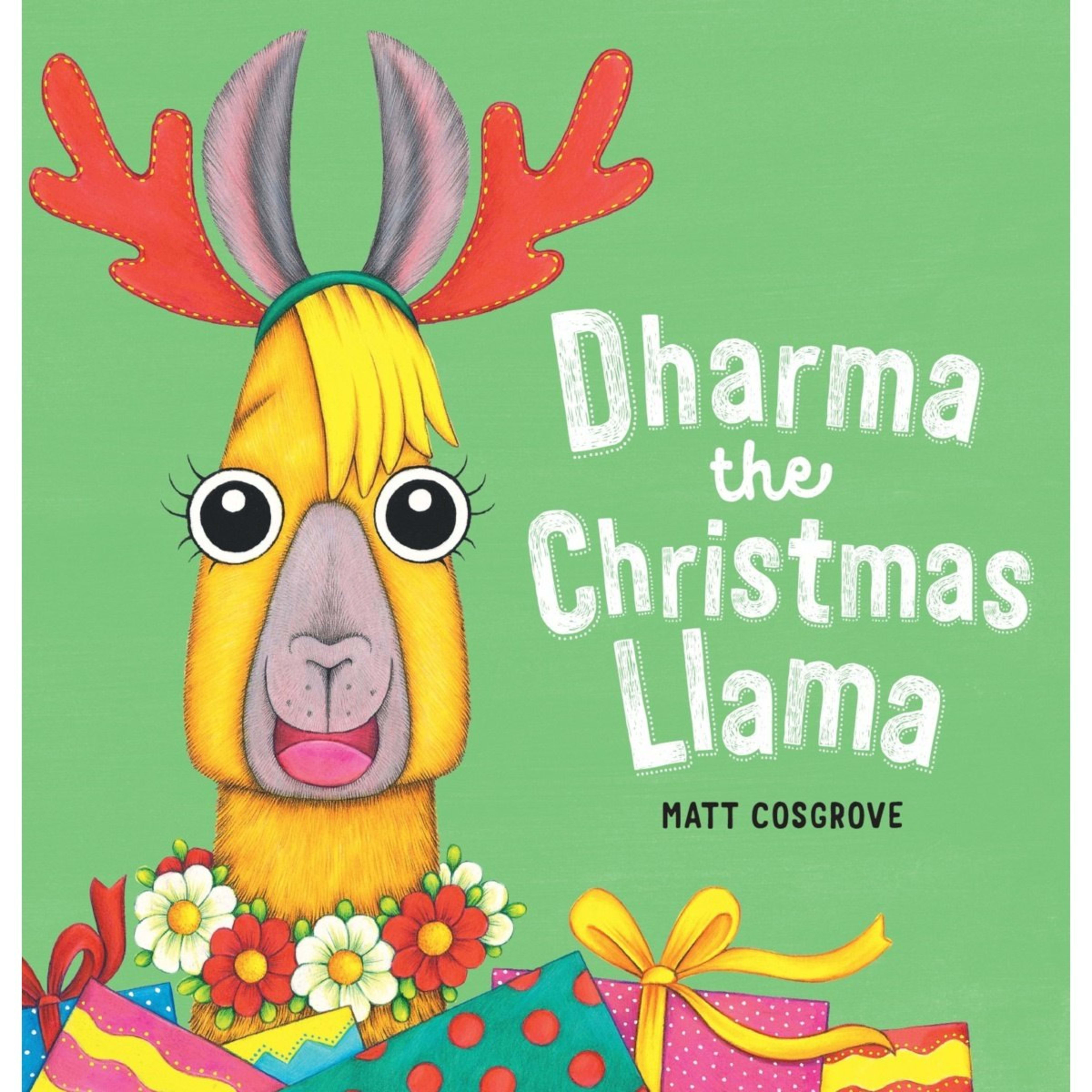 1 Dharma the Christmas Llama by Matt Cosgrove - Book, 1 of 1