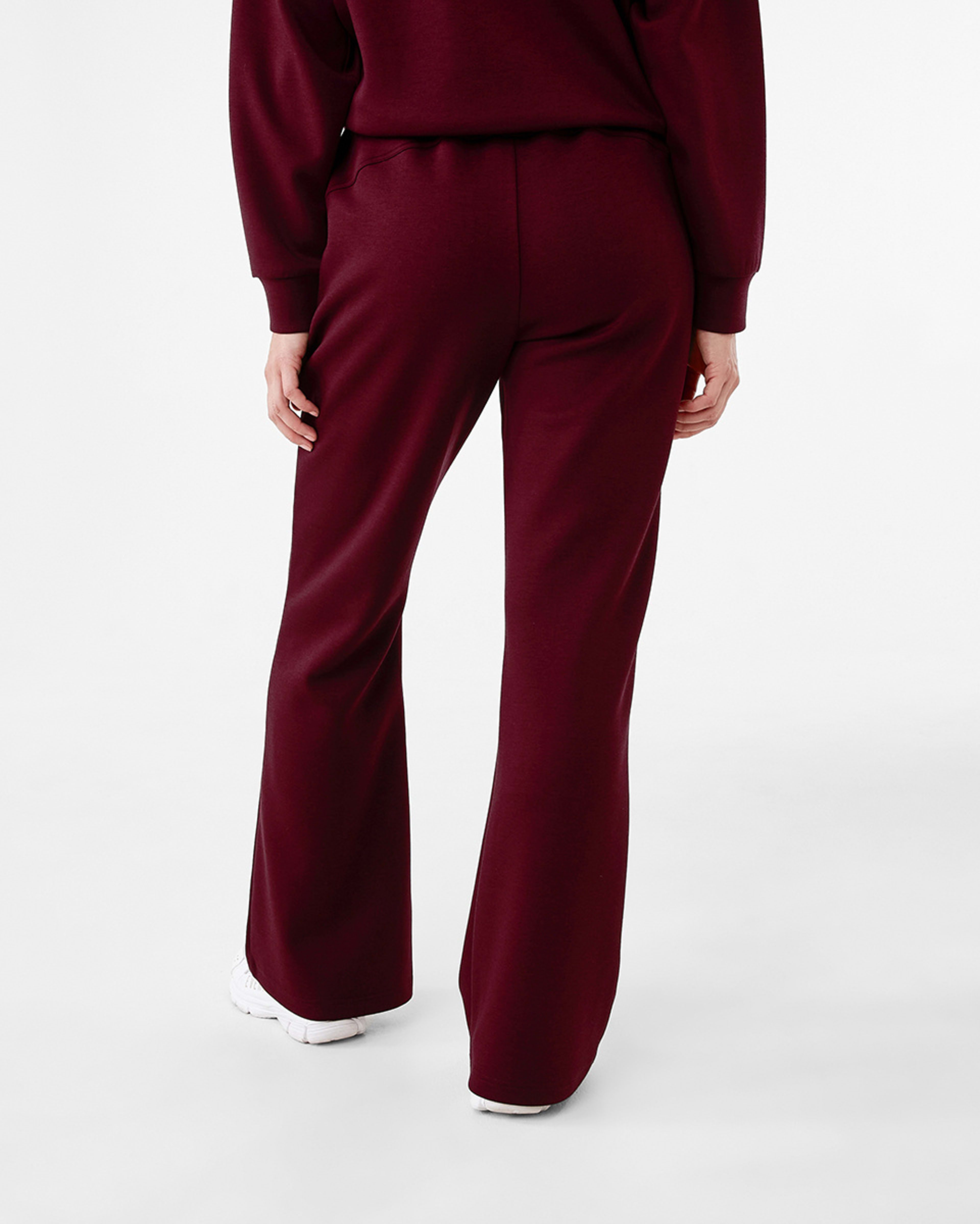 3 Everlast Womens Scuba Flare Trackpants Cherry, 3 of 7