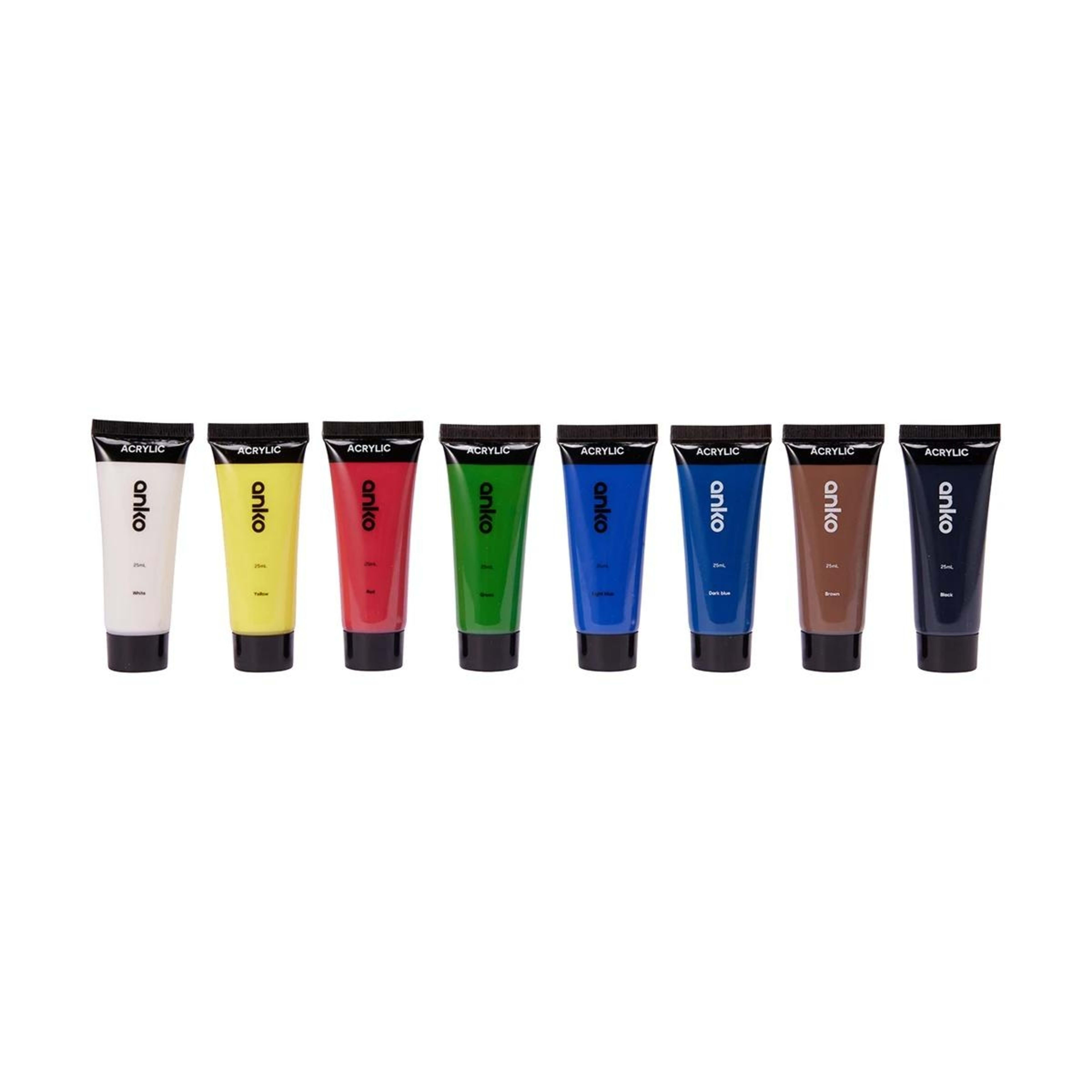 2 8 Pack Acrylic Paint Tubes, 2 of 8