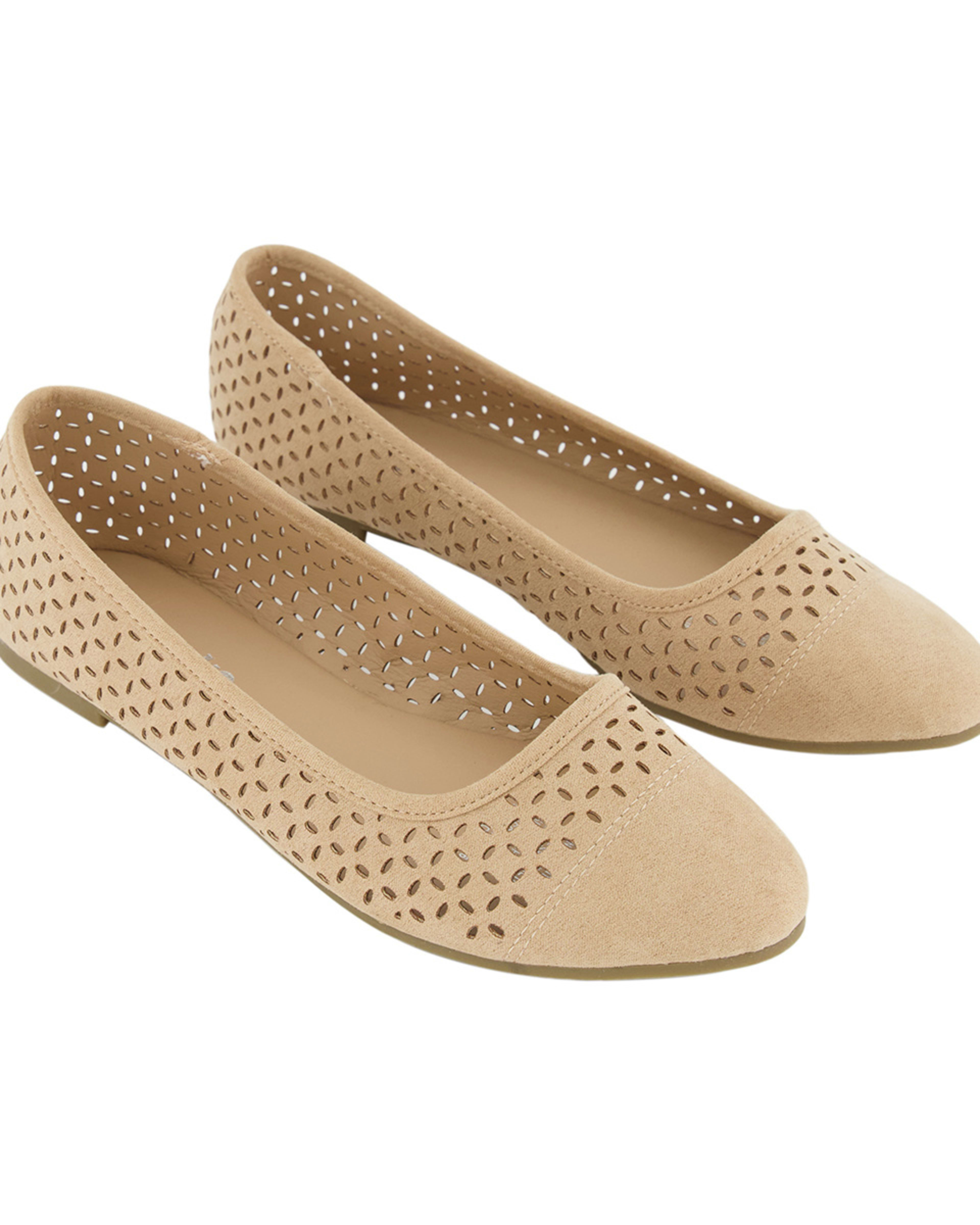 Laser Cut Ballet Flats Kmart