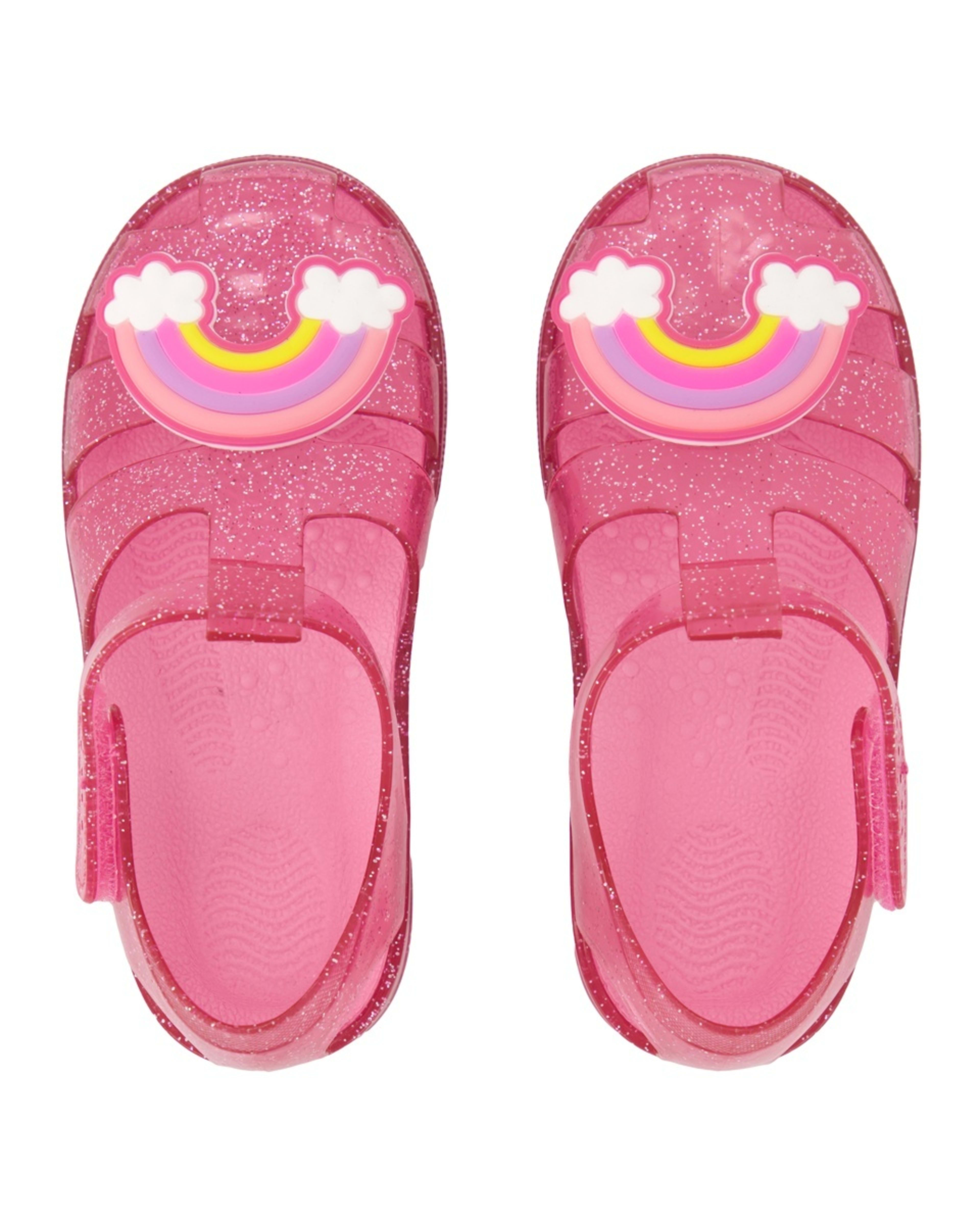 3 Junior Jelly Sandals Sach Pink, 3 of 4