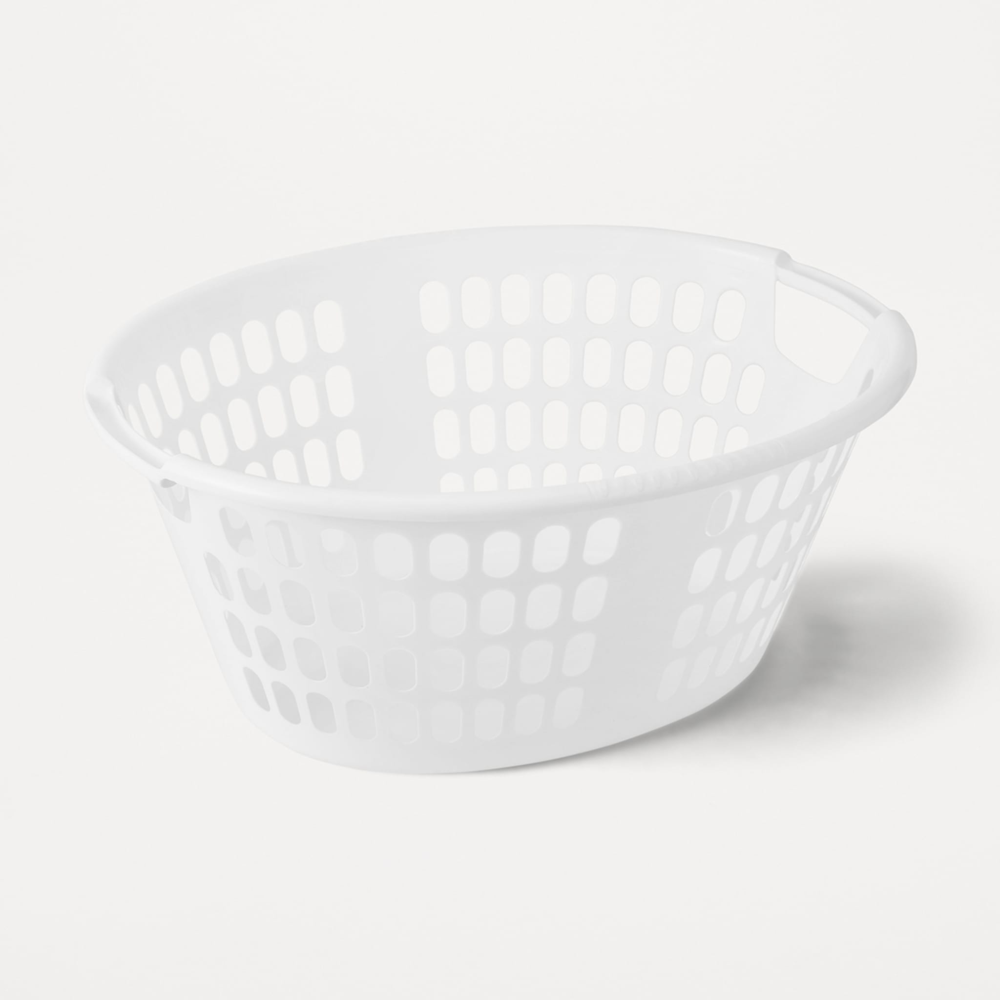 Oval Laundry Basket White Kmart