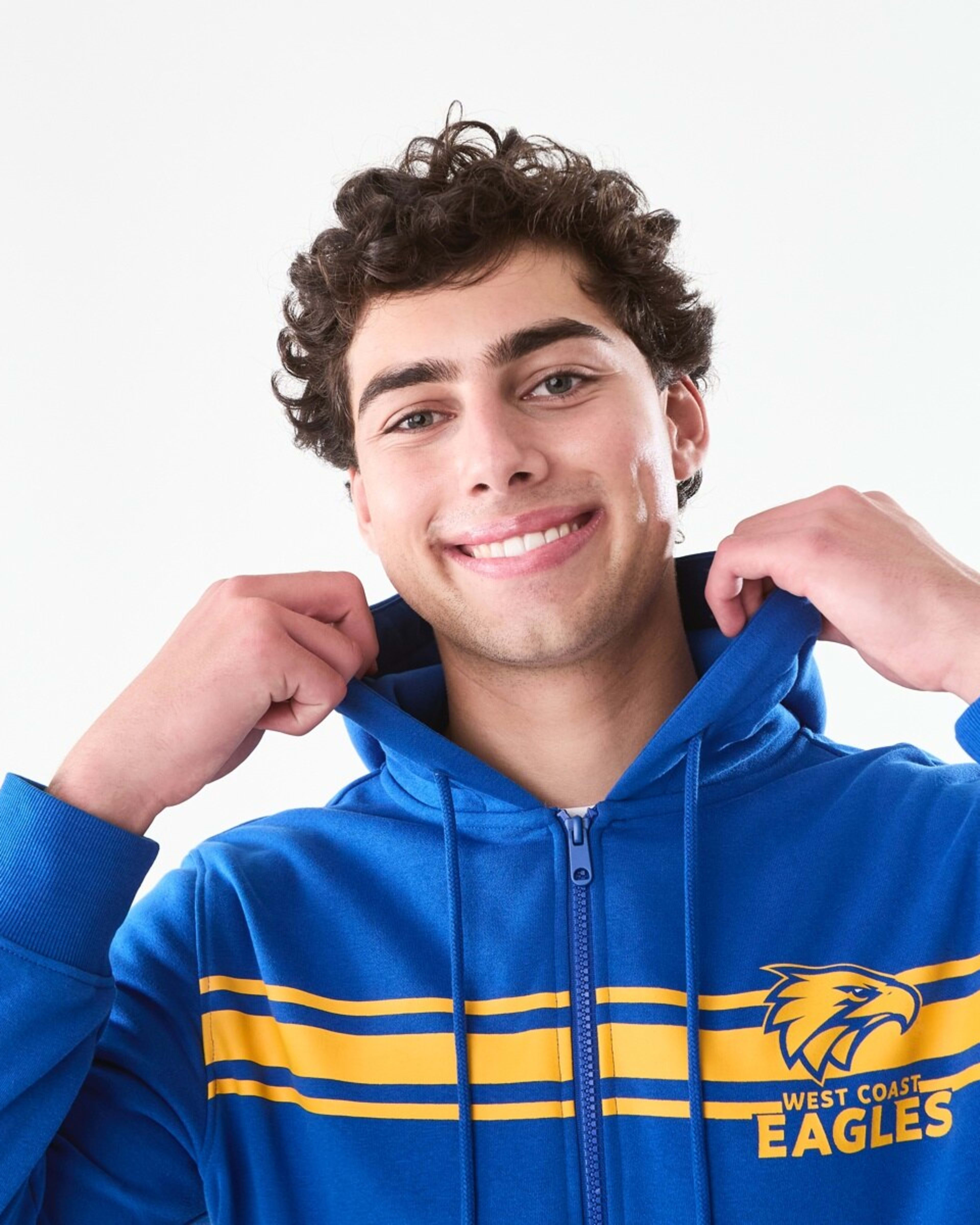 6 Official AFL Adult Zip Through Hoodie West Coast, 6 of 9