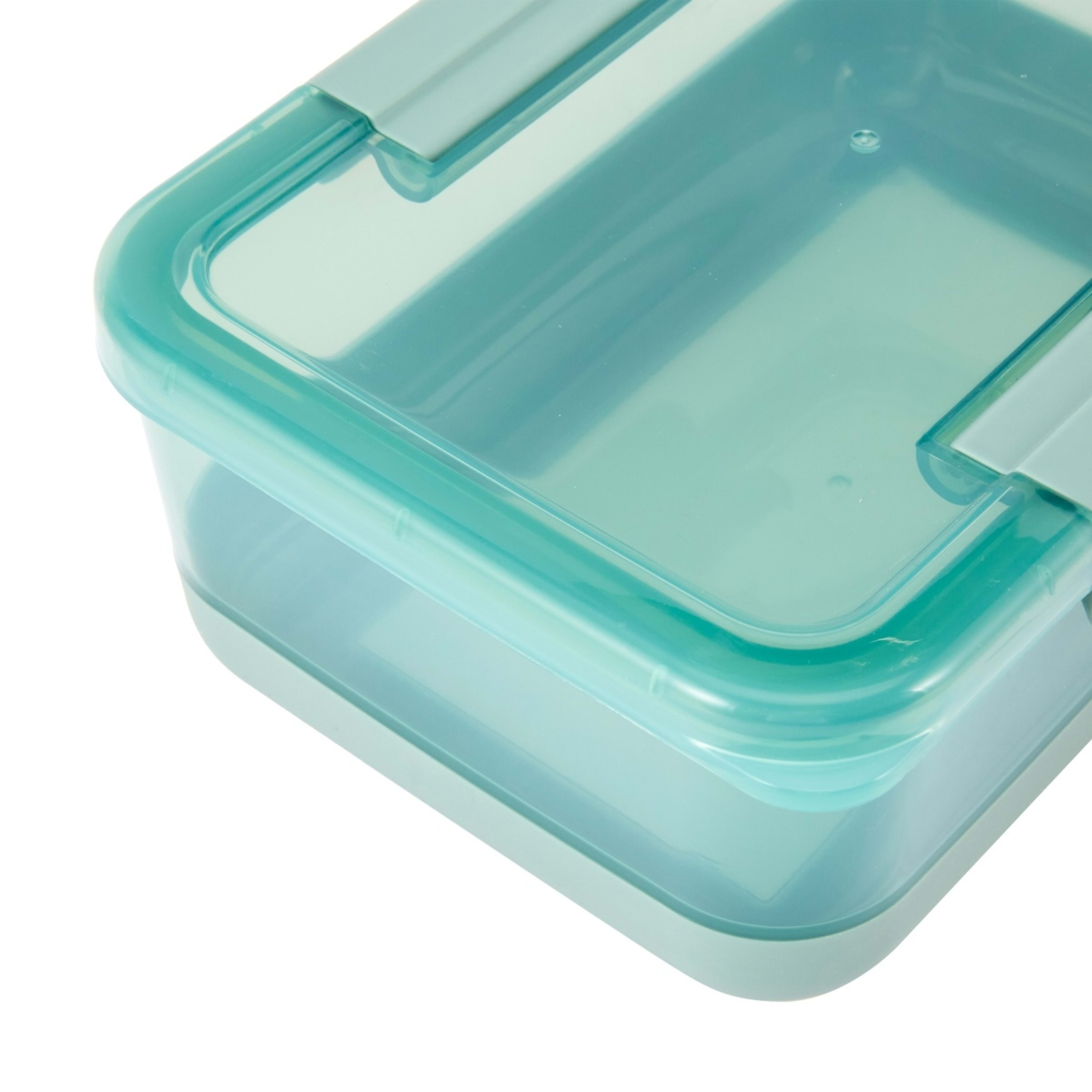 5 5 Piece Two Toned Plastic Food Storage Set, 5 of 10