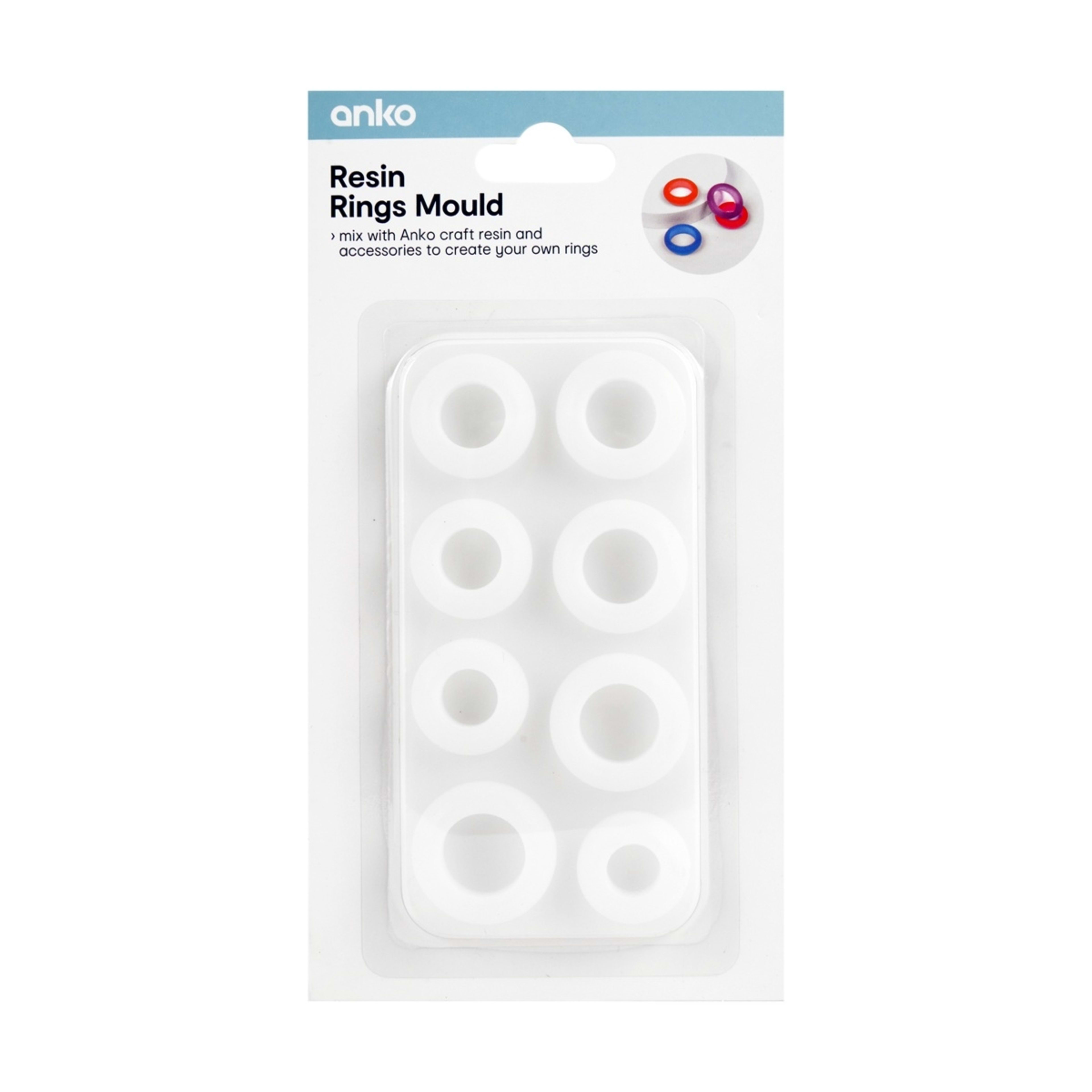 1 Resin Rings Mould, 1 of 3