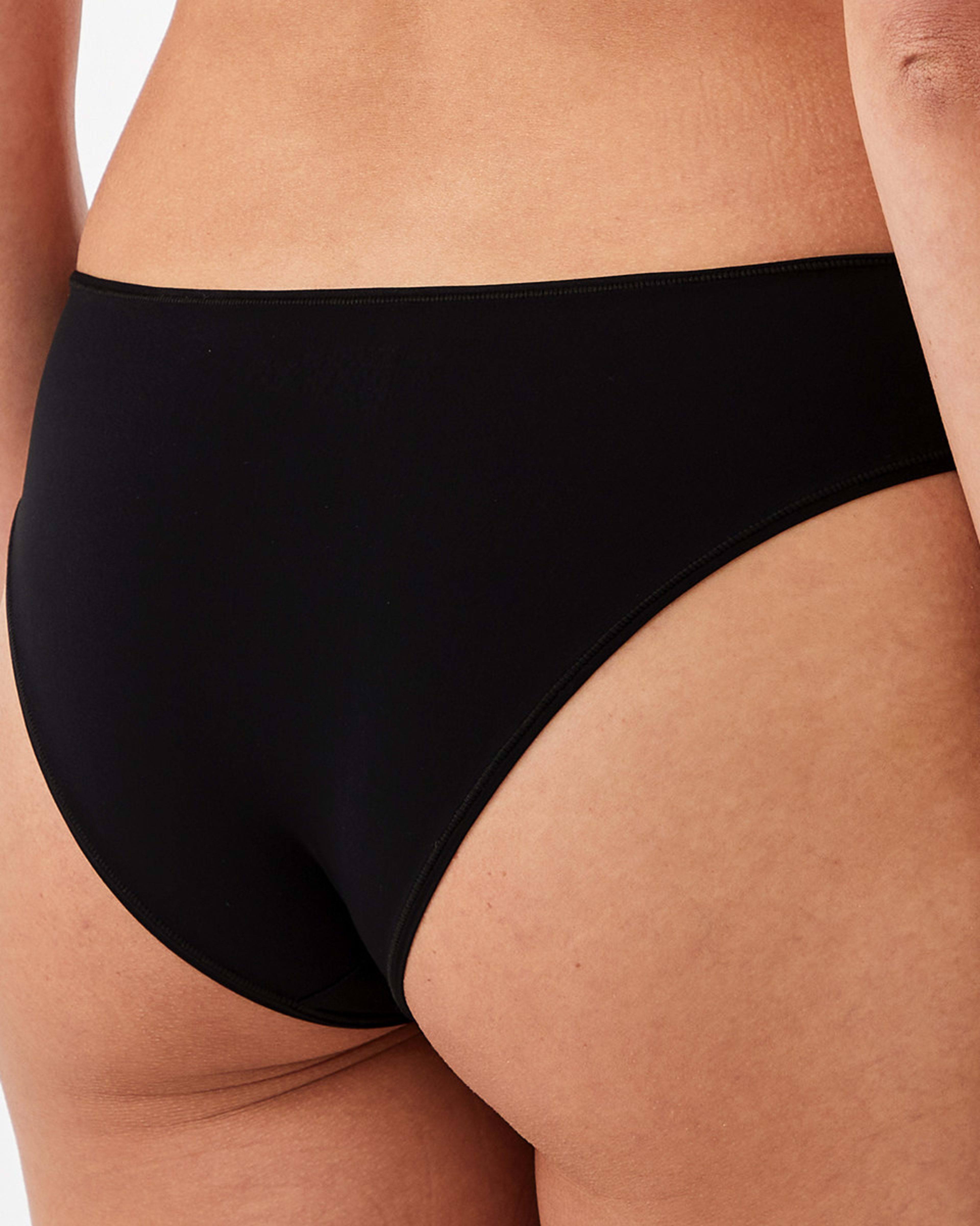 5 3 Pack Super Soft Bikini Briefs BLACK, 5 of 7