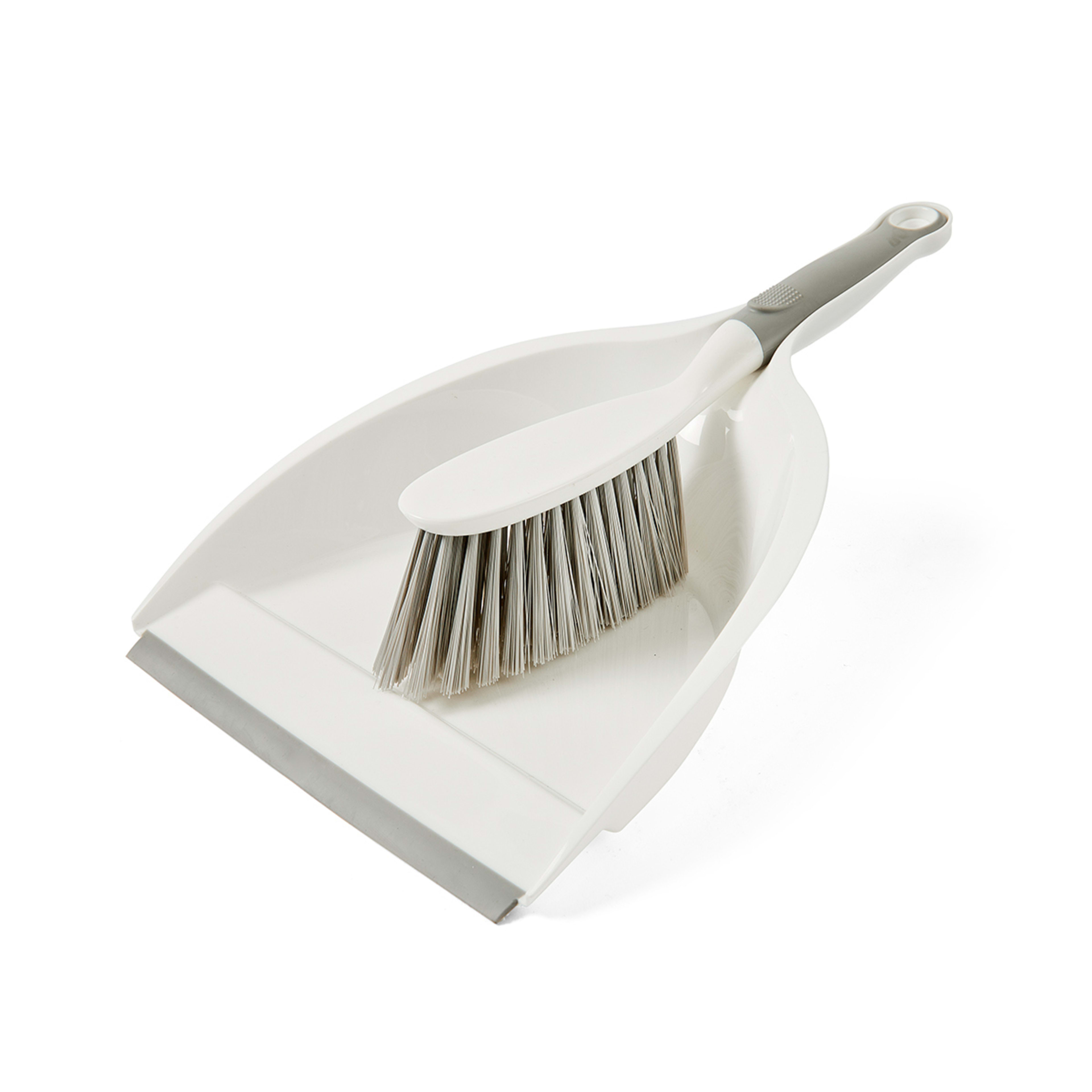 4 Dustpan and Brush - White and Grey, 4 of 8