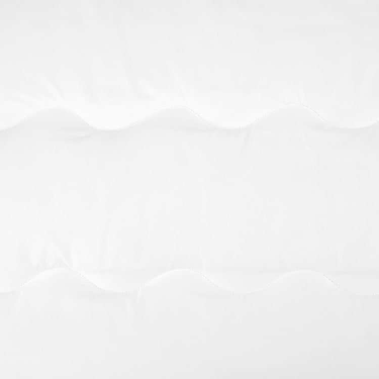 Strapped Airflow Mattress Topper Queen Bed, White Kmart
