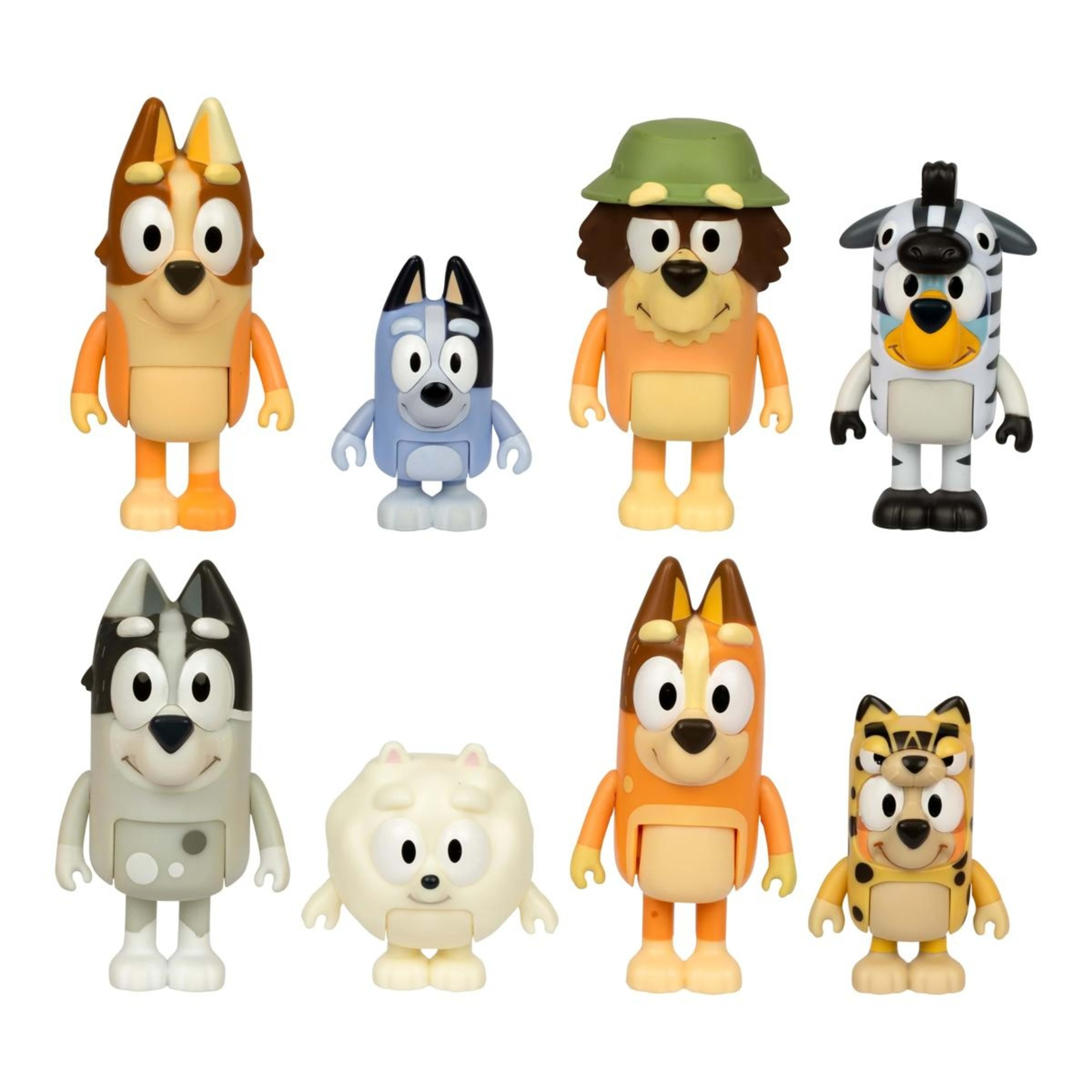 3 8 Pack Bluey’s Family and Friends Figures, 3 of 7