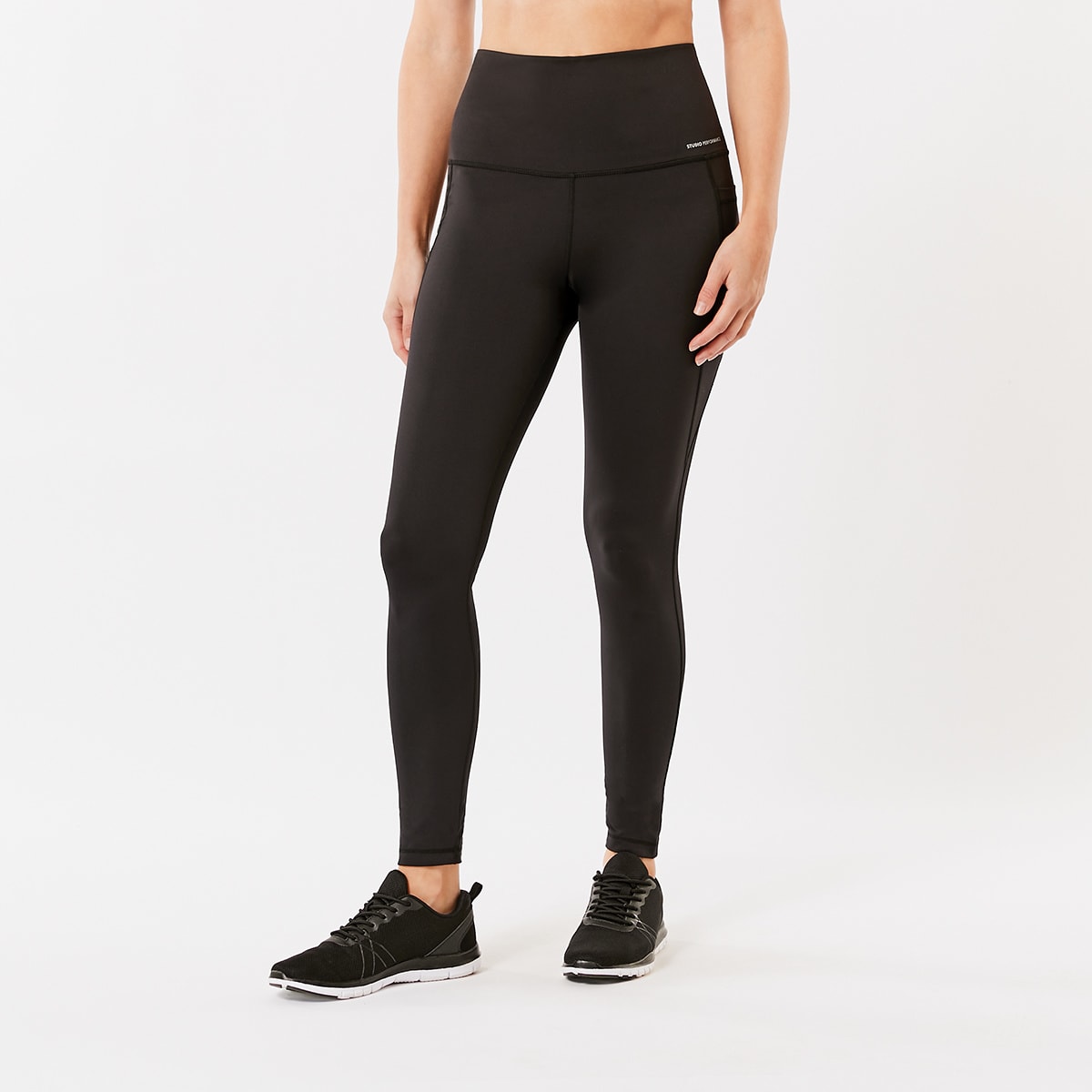 Active Womens Ultra High Rise Full Length Studio Leggings