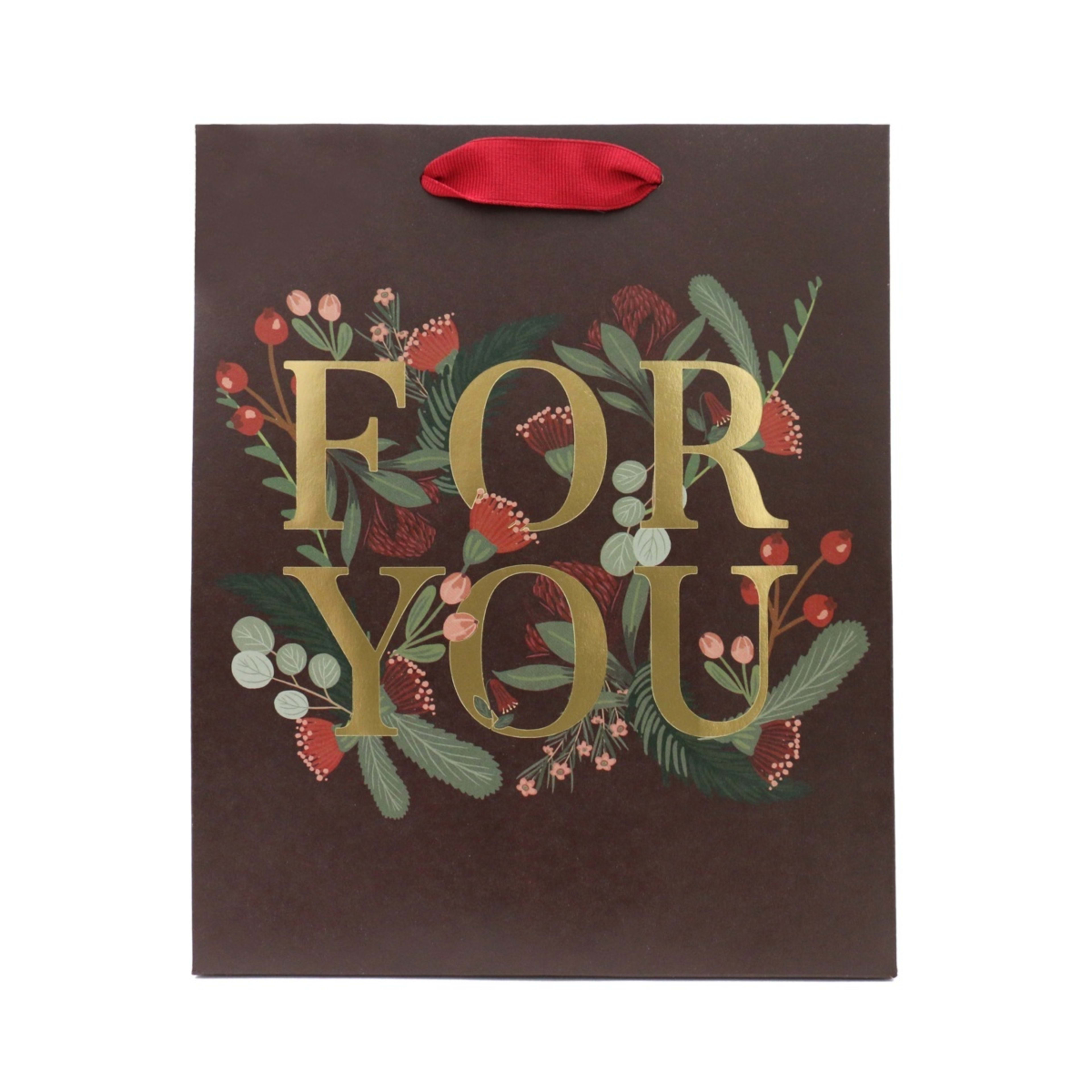 1 Hallmark x Christie Williams Australian Flora Gift Bag - Medium