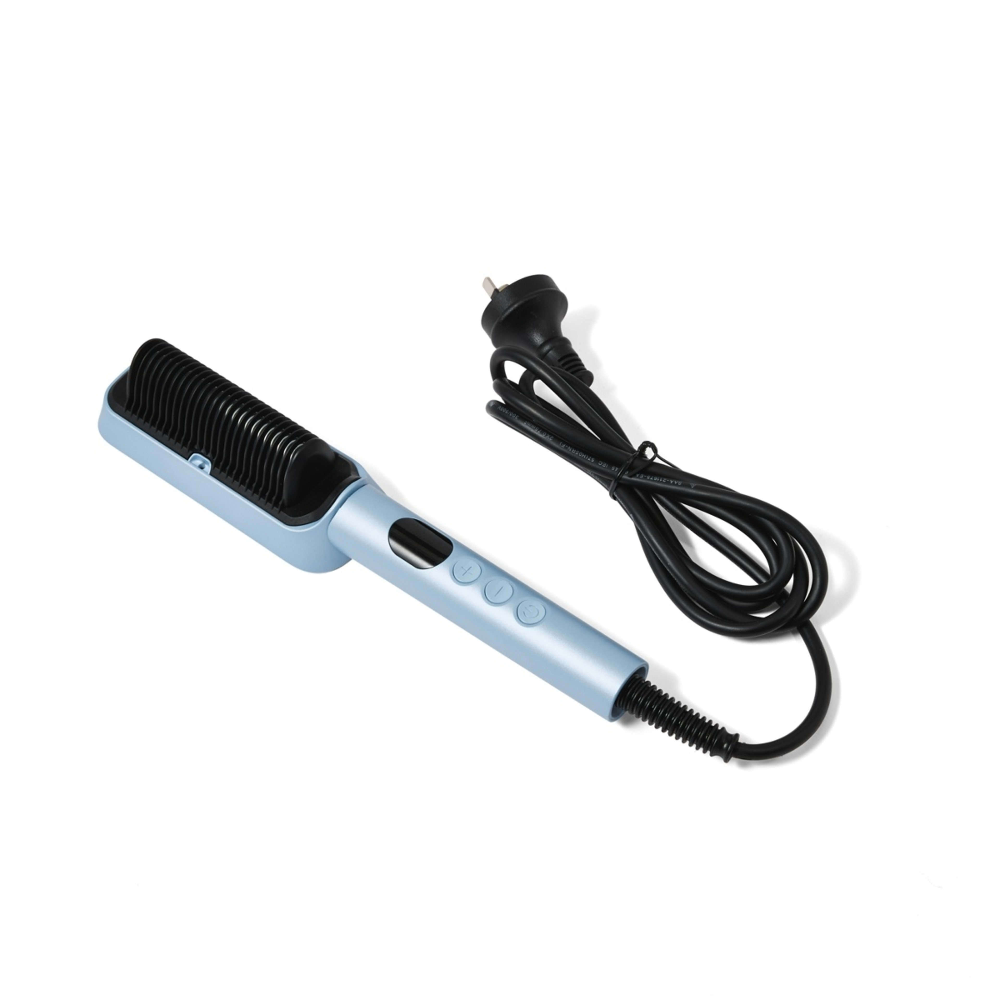 4 Straightening Comb - Blue, 4 of 8