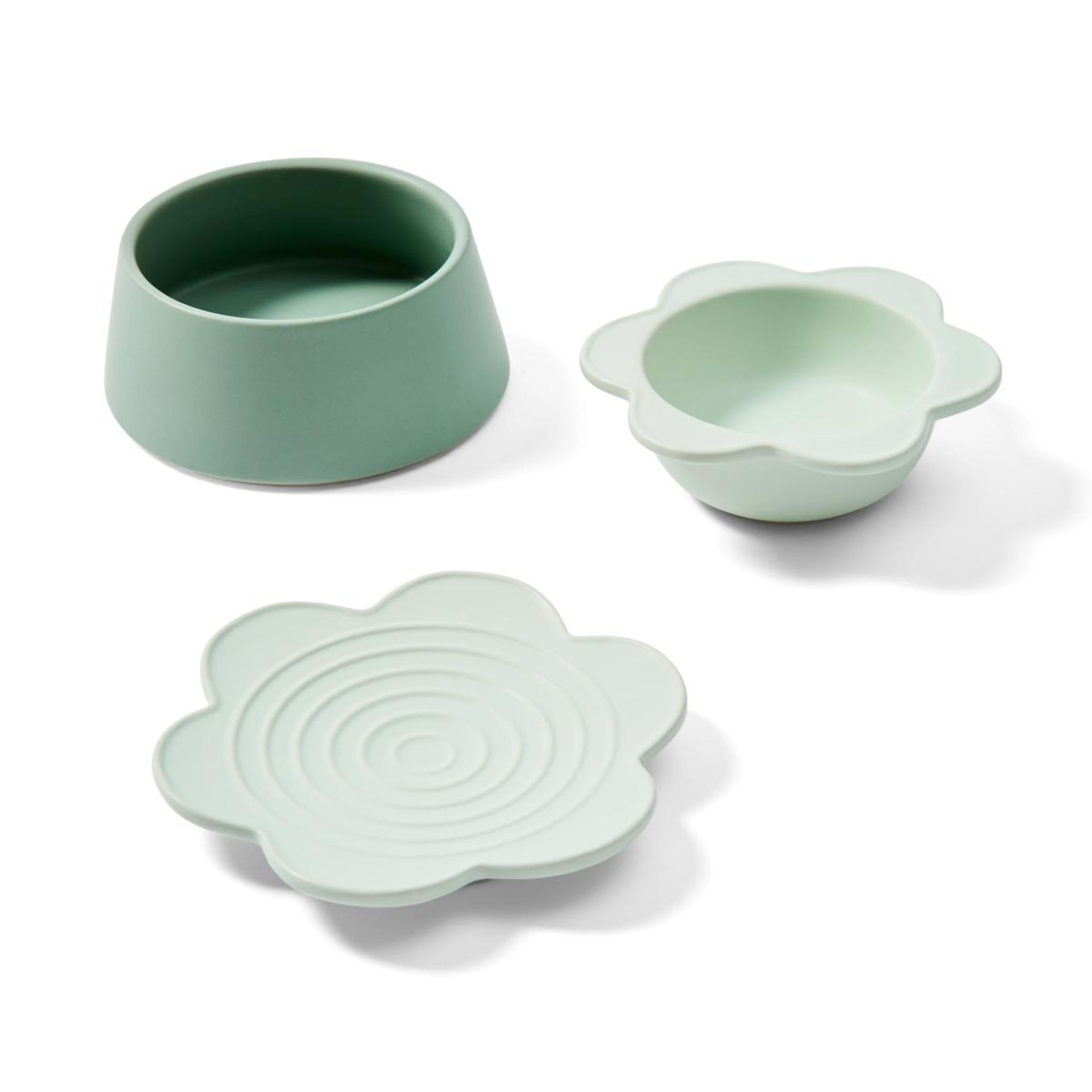 3 3 Pack Cat Bowl Ceramic, 3 of 6