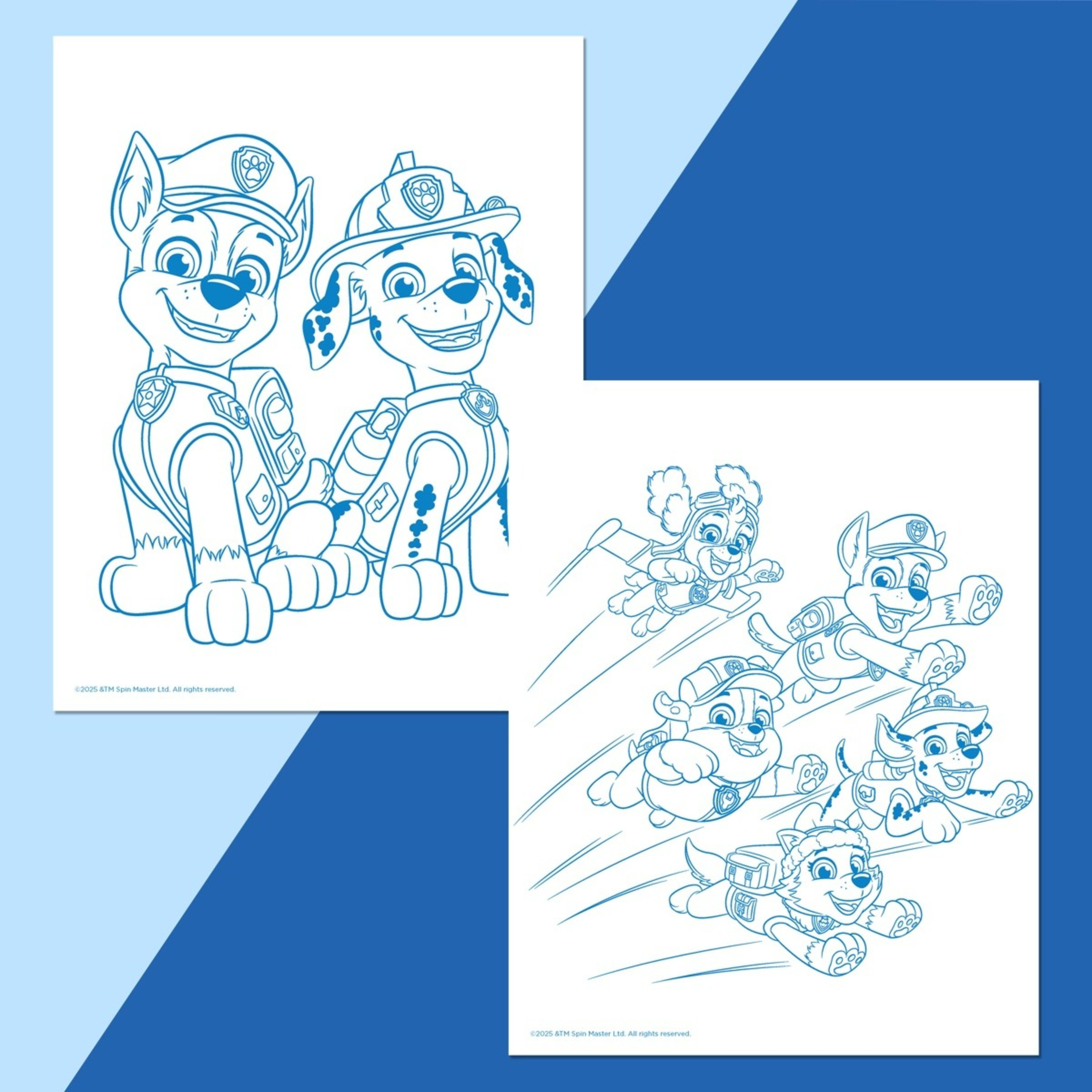 3 Nickelodeon Kaleidoscope PAW Patrol Colour-Me Magnets + Colouring Book, 3 of 6