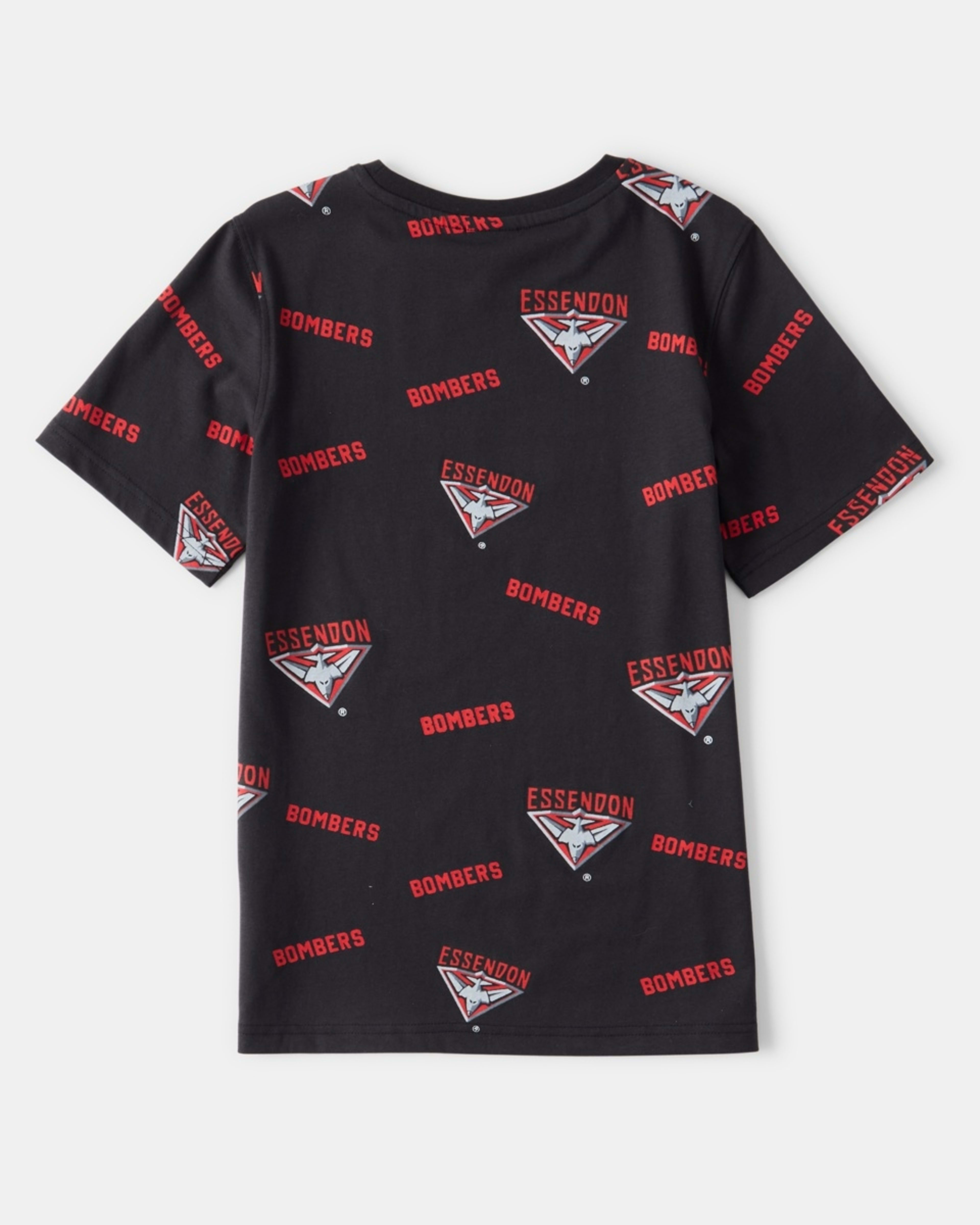 10 Official AFL Kids All Over Print T-shirt Essendon, 10 of 10