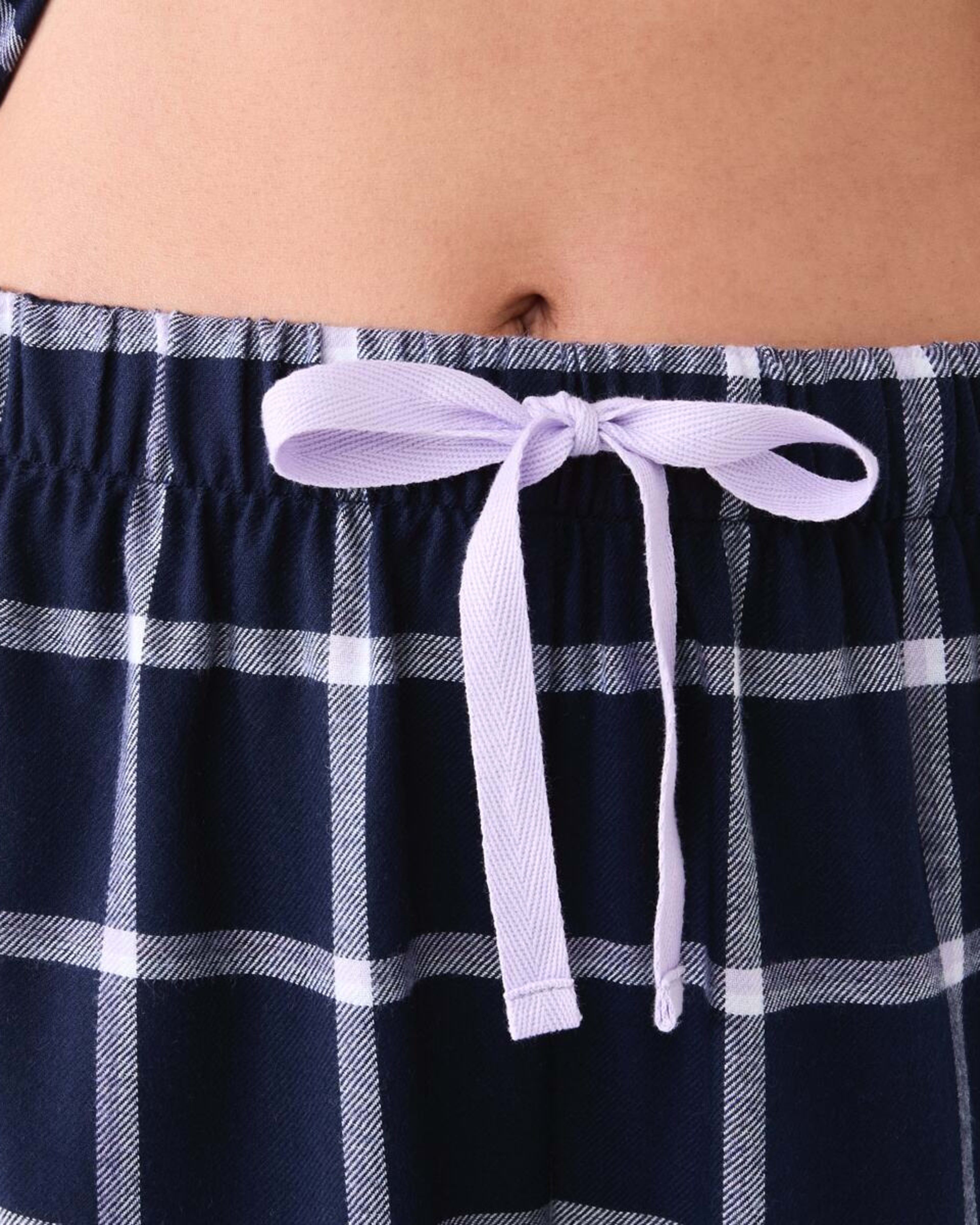 6 Classic Flannel Pyjama Set W Check N, 6 of 6