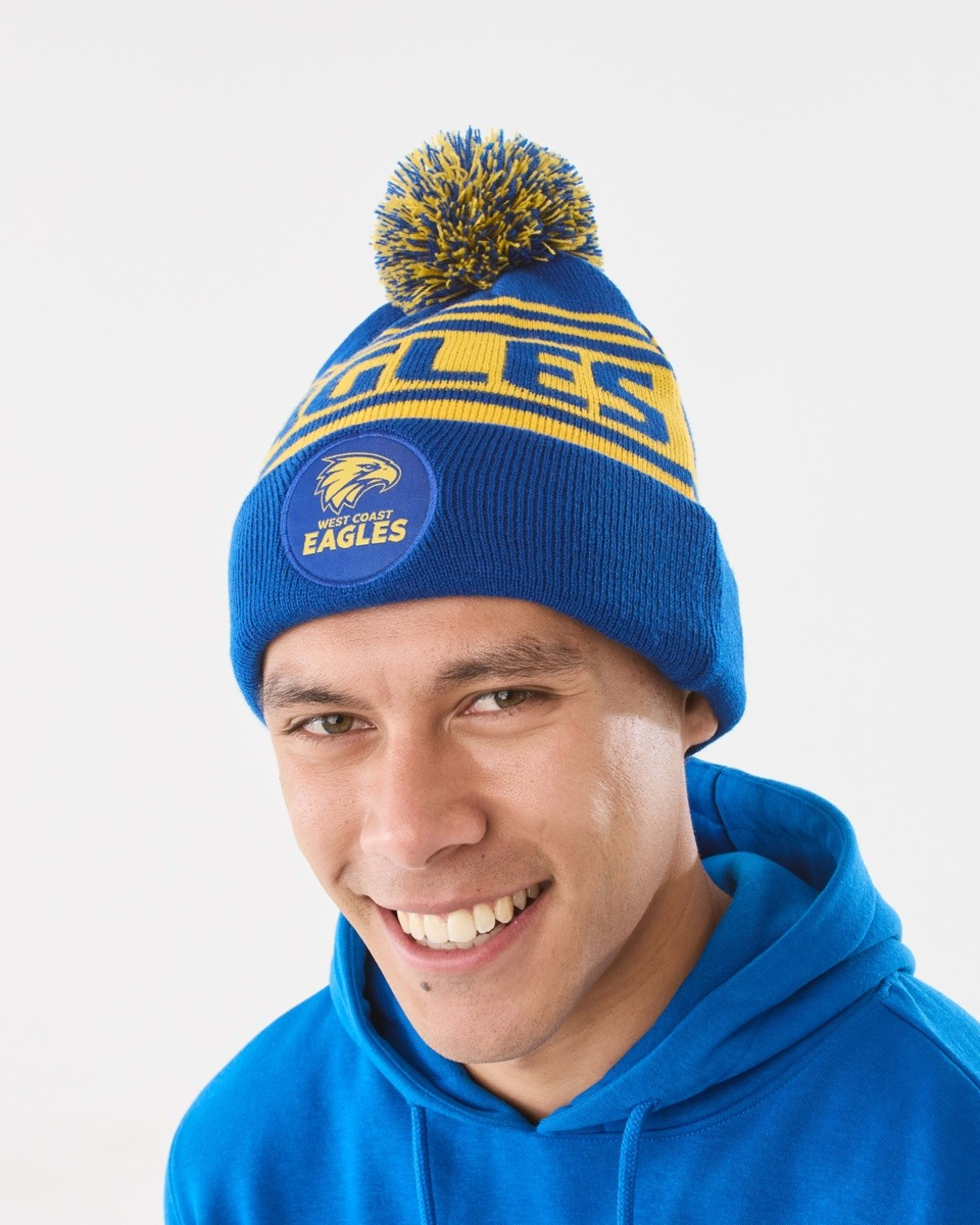 3 Official AFL Adult Beanie West Coast, 3 of 6