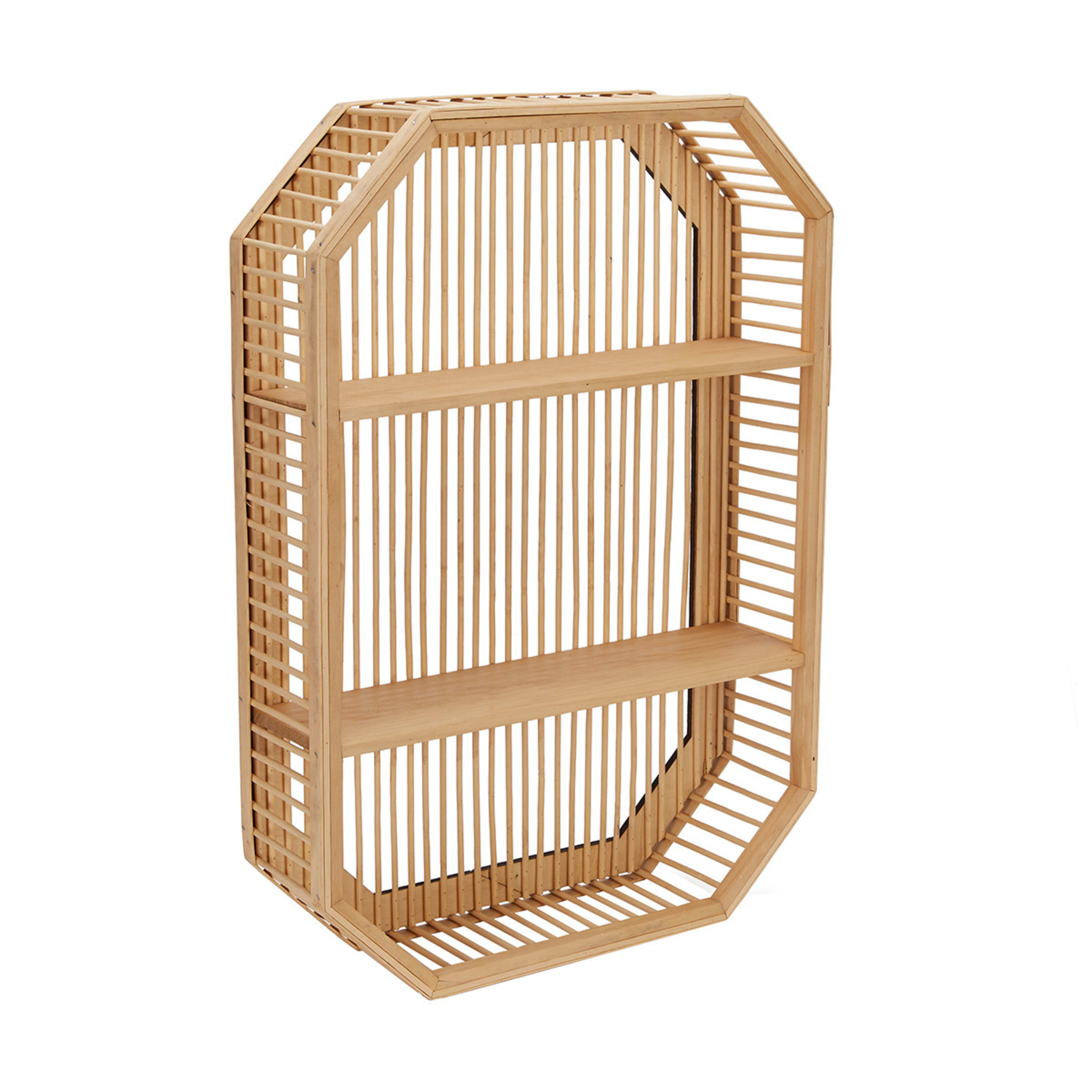 Geo Wooden Wall Shelf Kmart