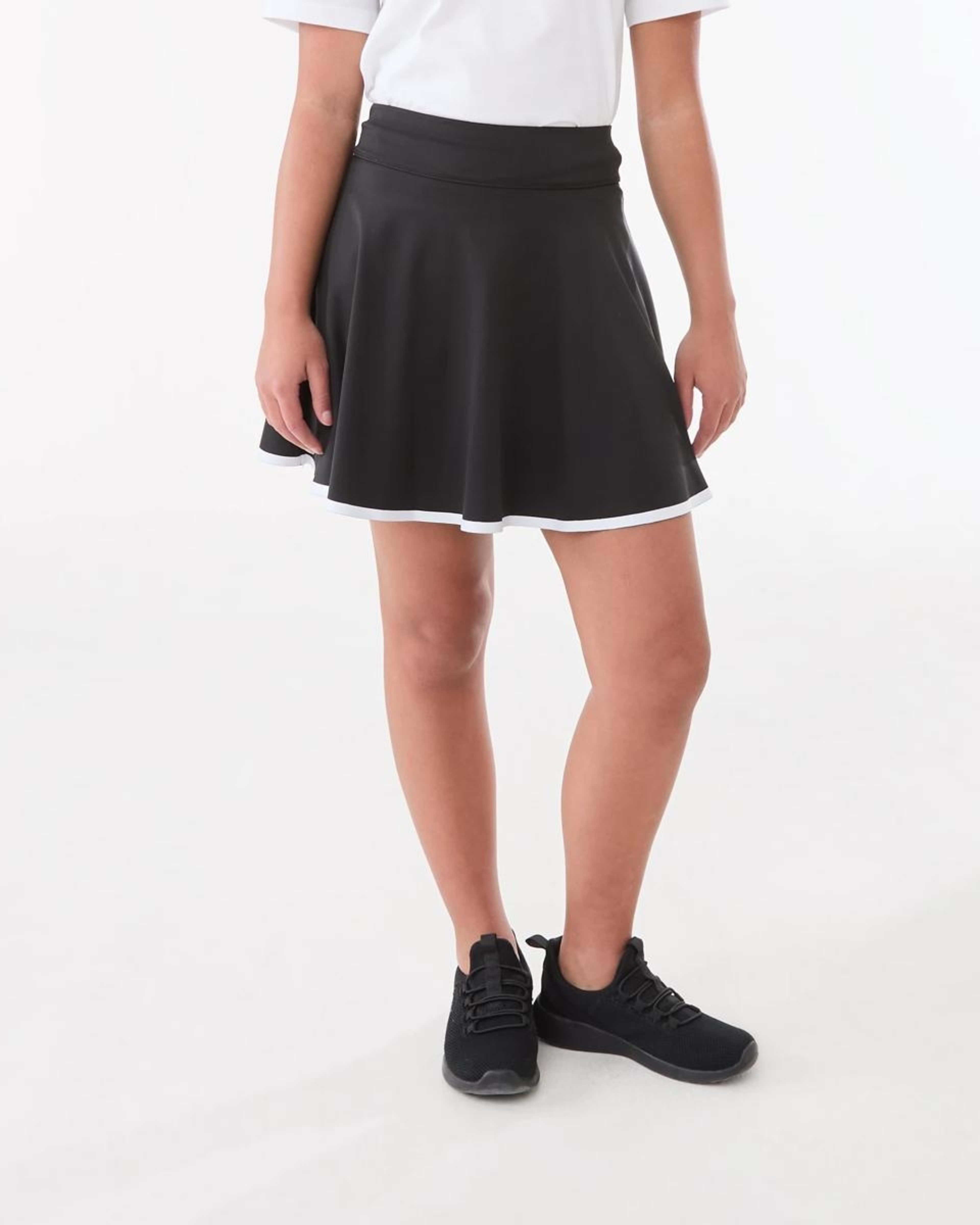 1 Active Kids Skort BLACK