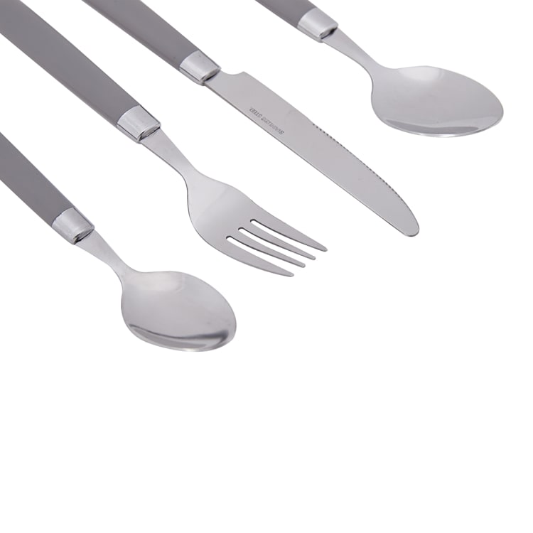 16 Piece Camp Cutlery with Pouch Kmart