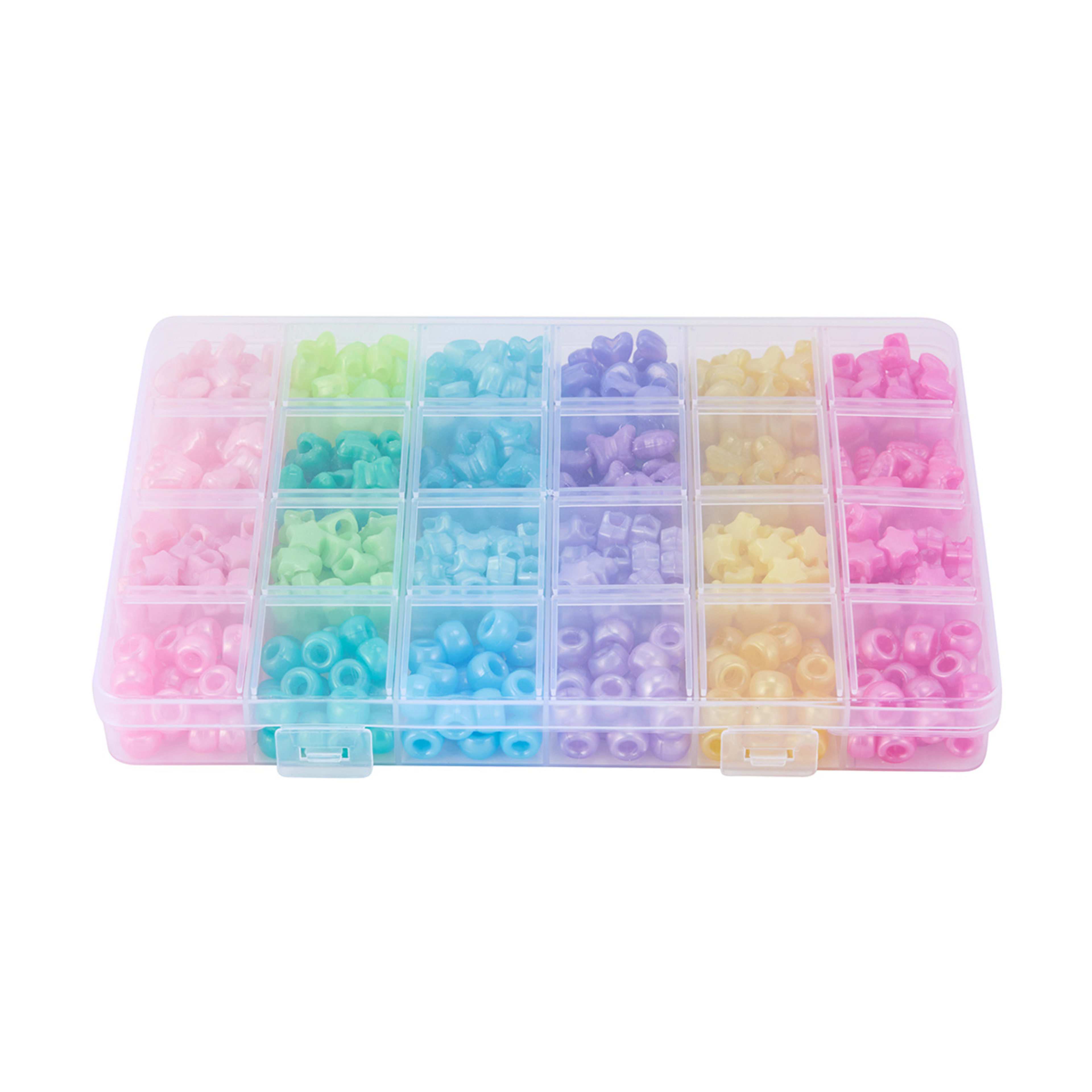 Assorted Shape Beads Set - Brights - Kmart