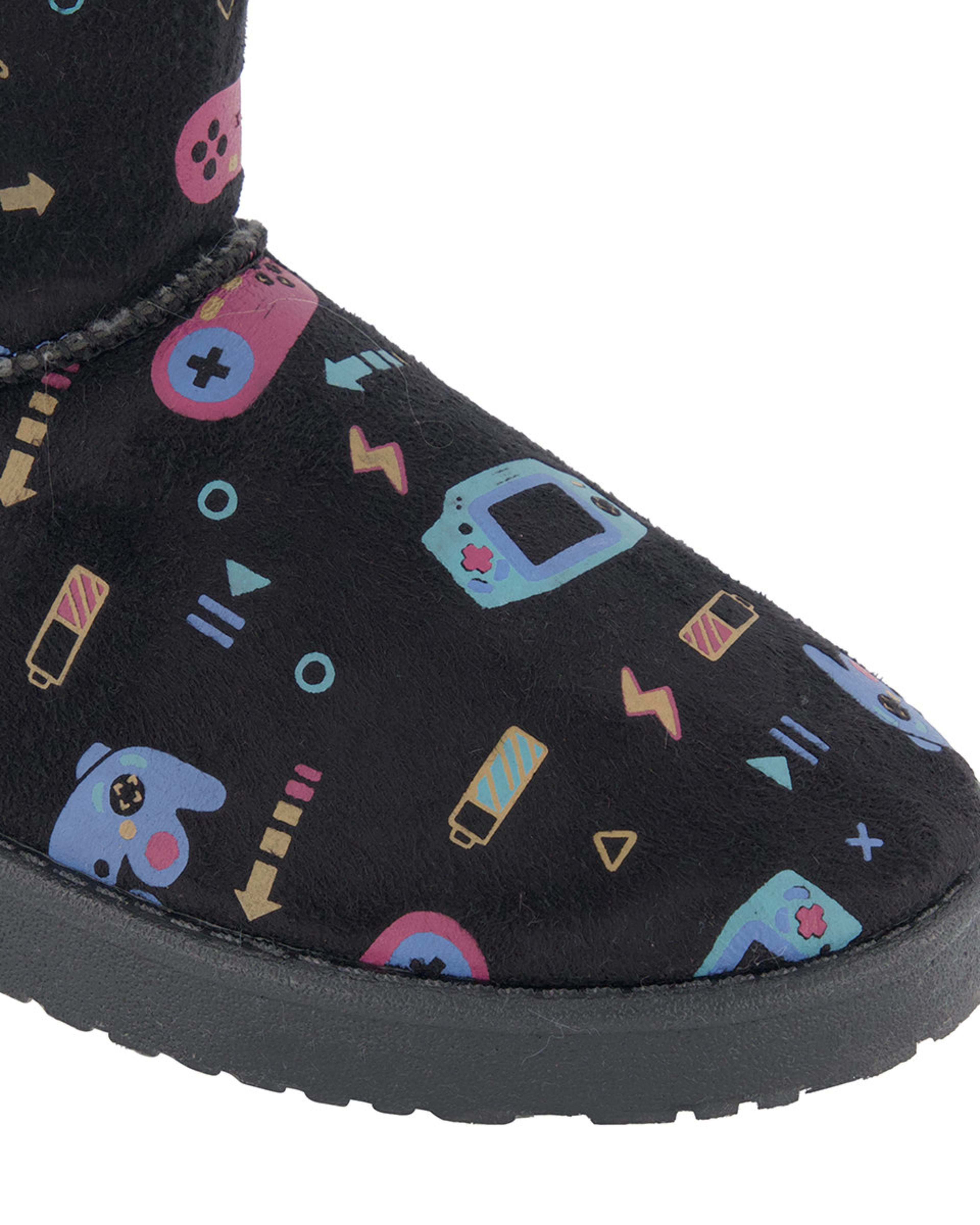 Senior Light Up Slipper Boots Kmart