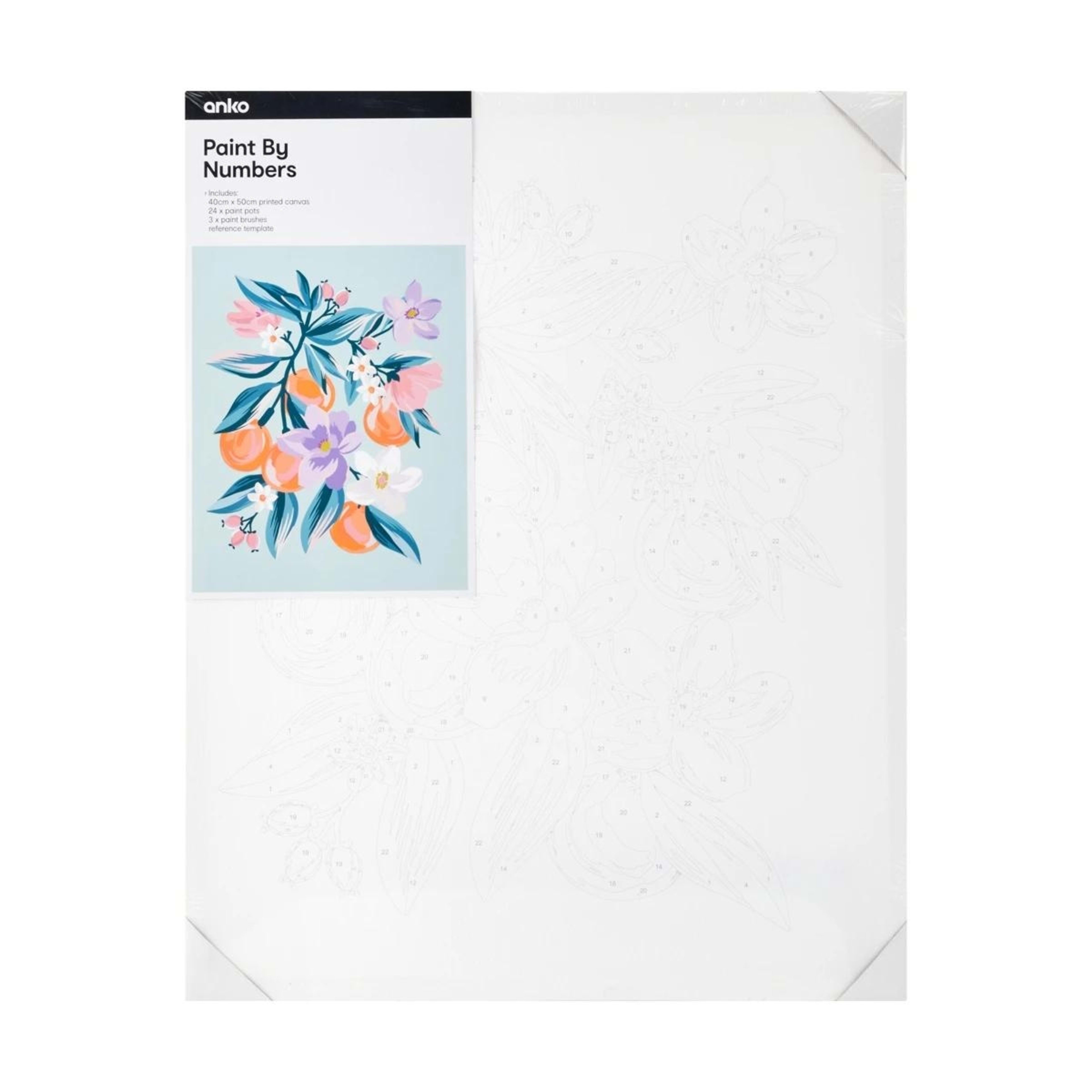 1 Paint by Numbers - Fruit and Floral, 1 of 3
