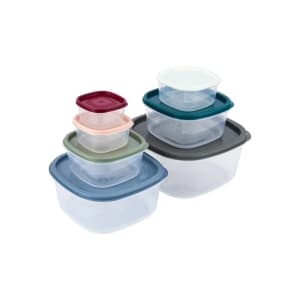 7 Piece Square Food Storage Containers