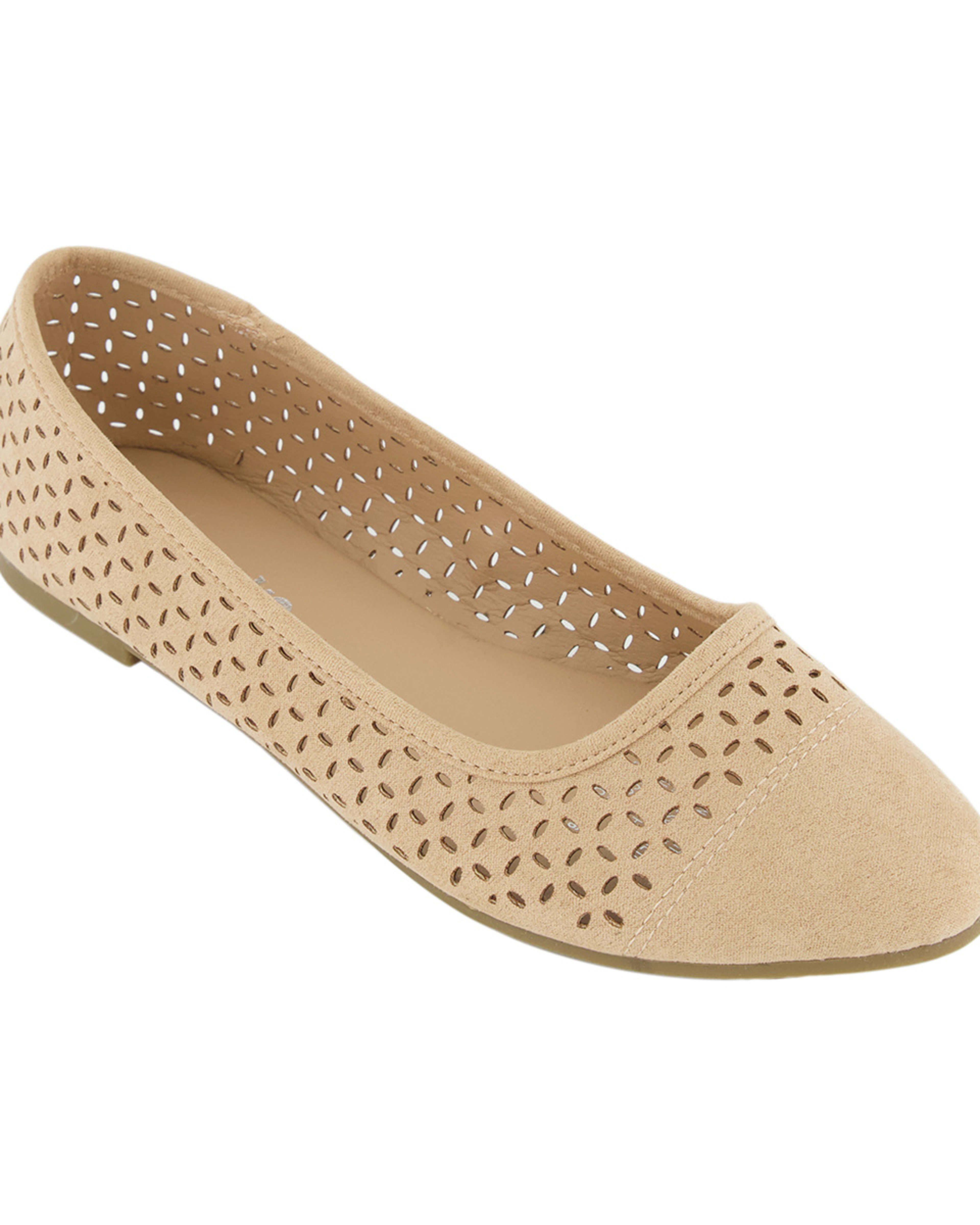 Laser Cut Ballet Flats Kmart