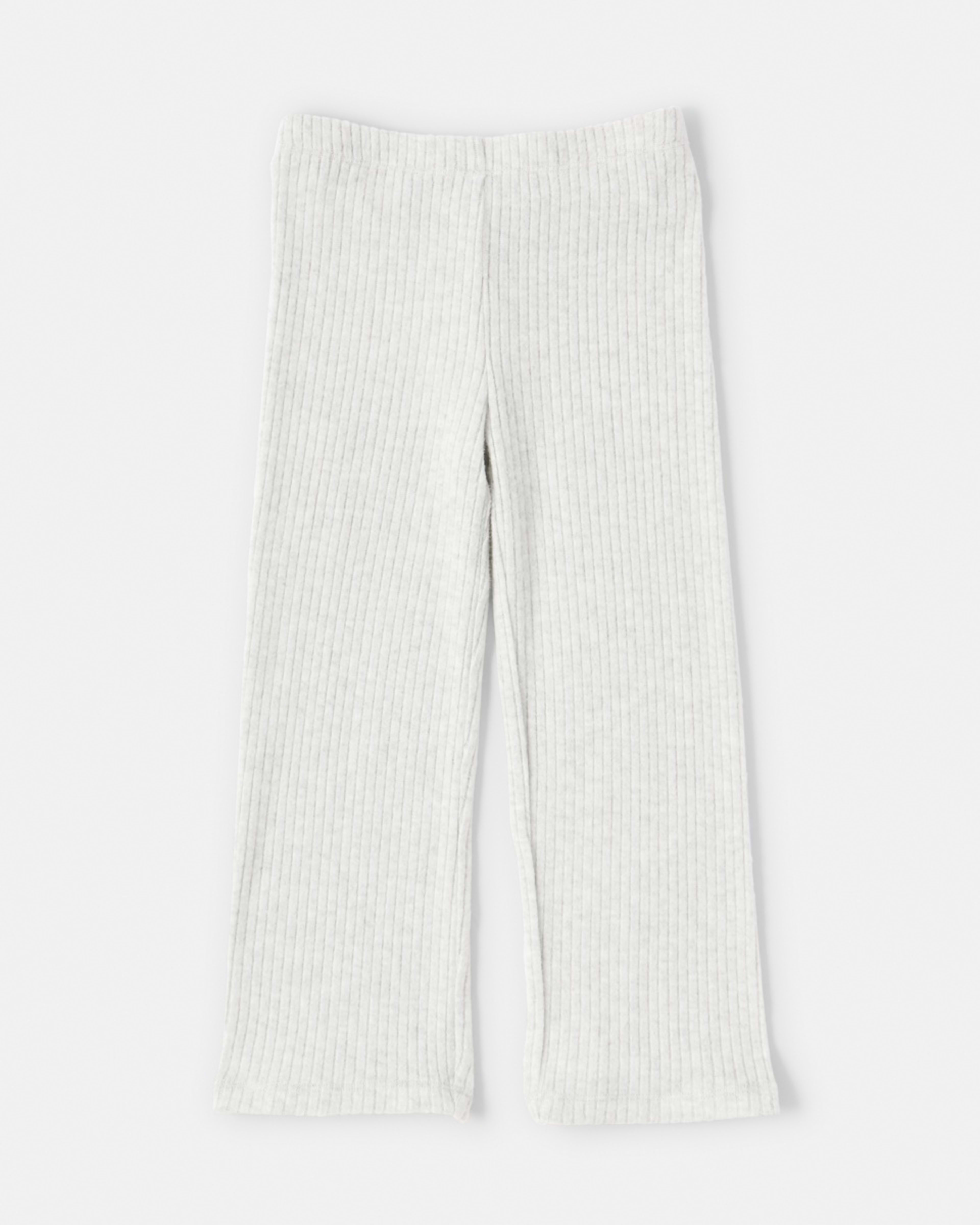 7 Wide Leg Brushed Leggings Wht Marle, 7 of 8