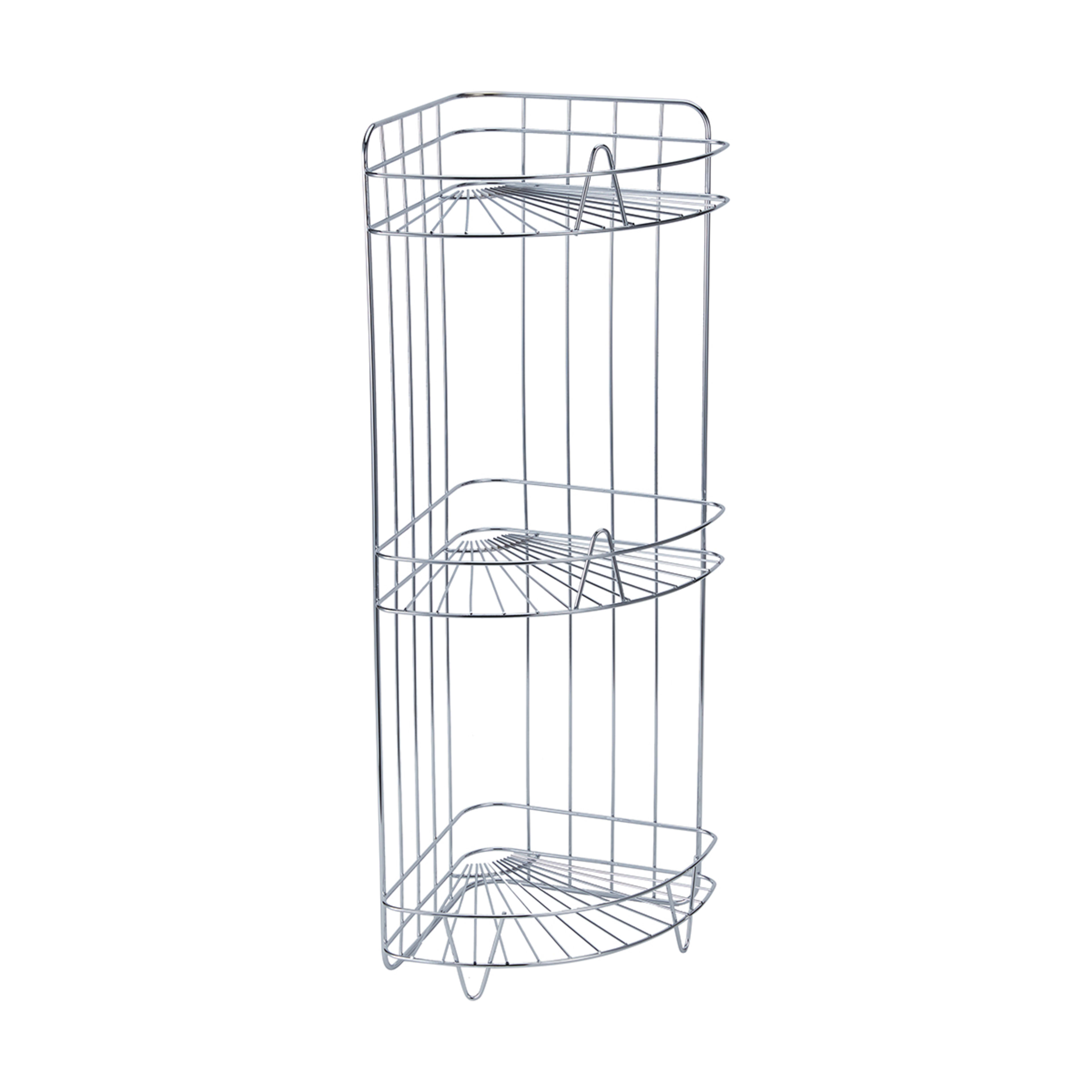 Wire Chrome Corner Caddy Kmart