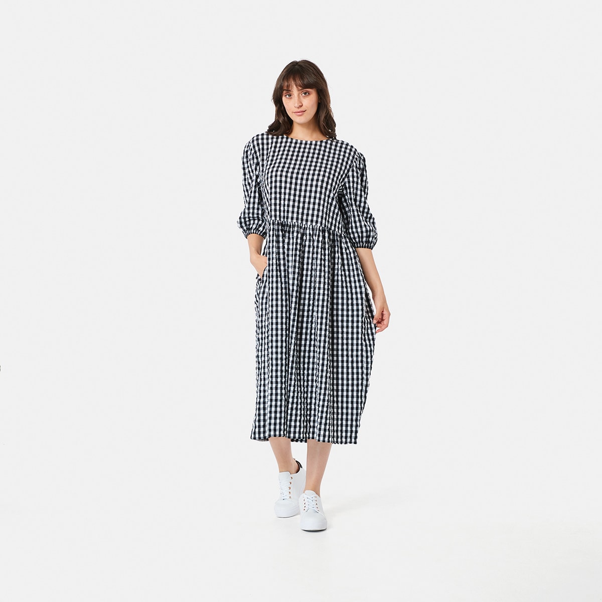 kmart short sleeve midi dress