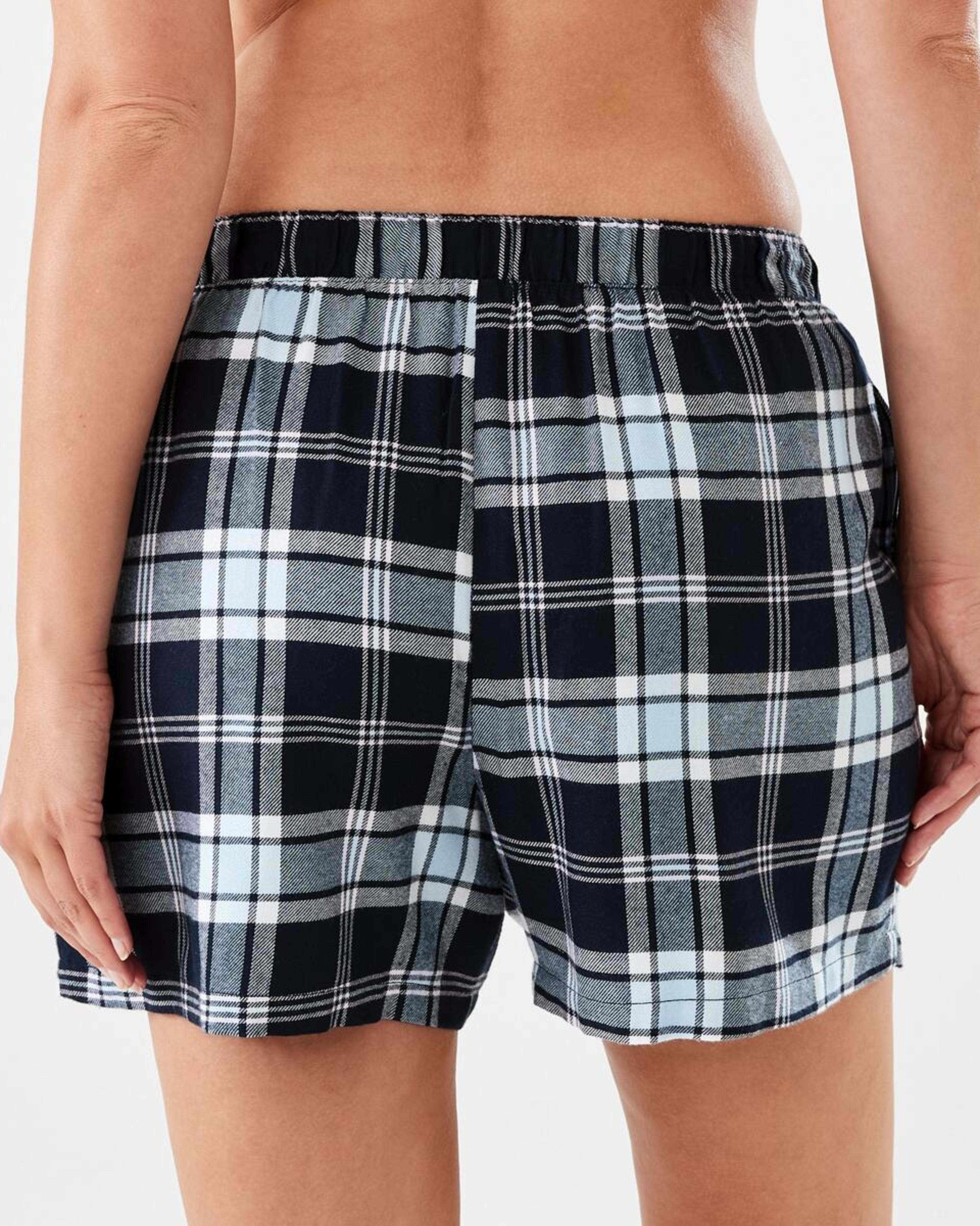 3 Boyfriend Flannel Shorts Plaid Ck N, 3 of 7