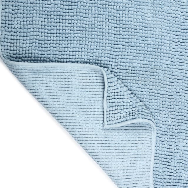 Soft Toggle Bath Mat Blue Kmart