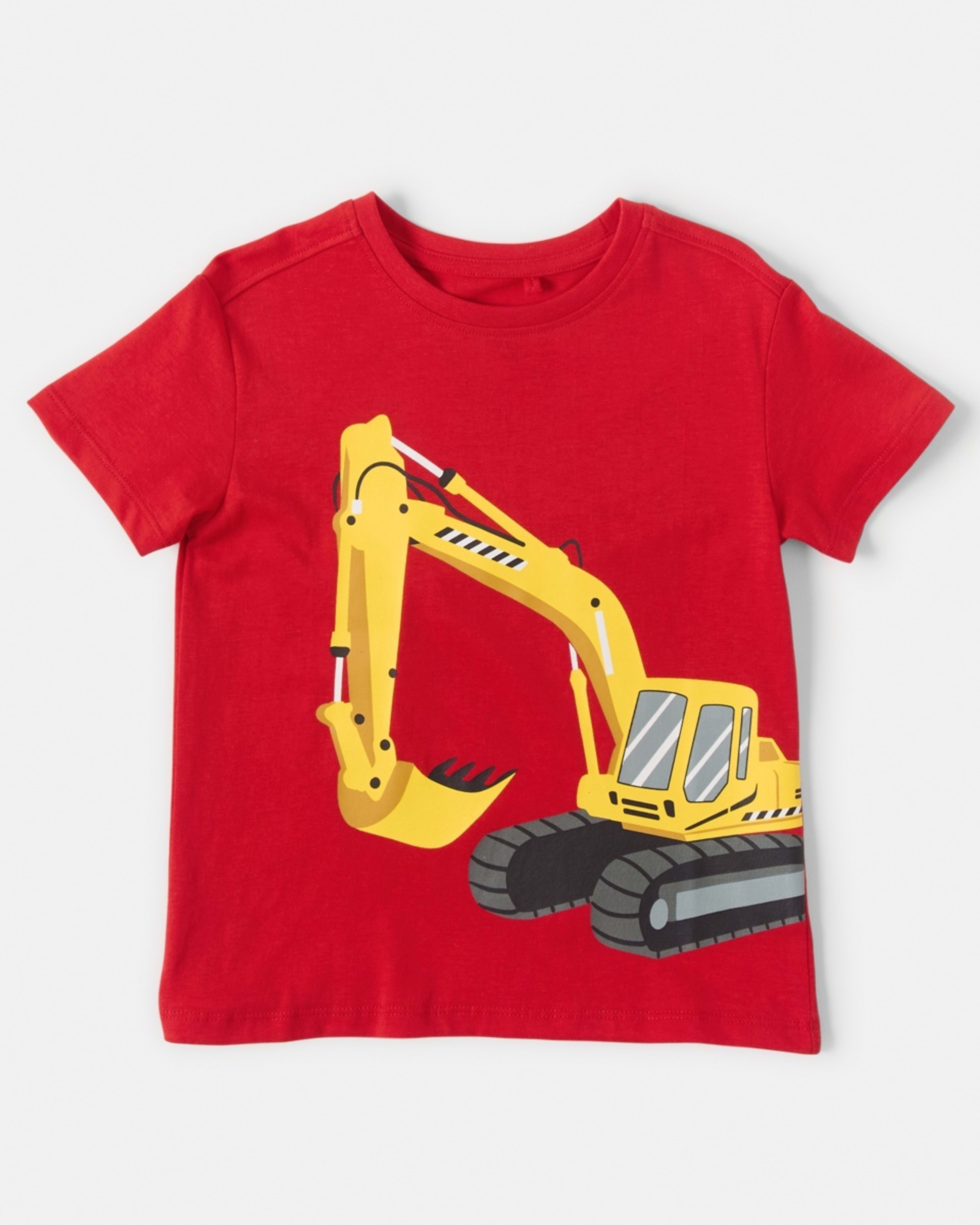 7 Chest Print T-shirt Flame Dig, 7 of 8