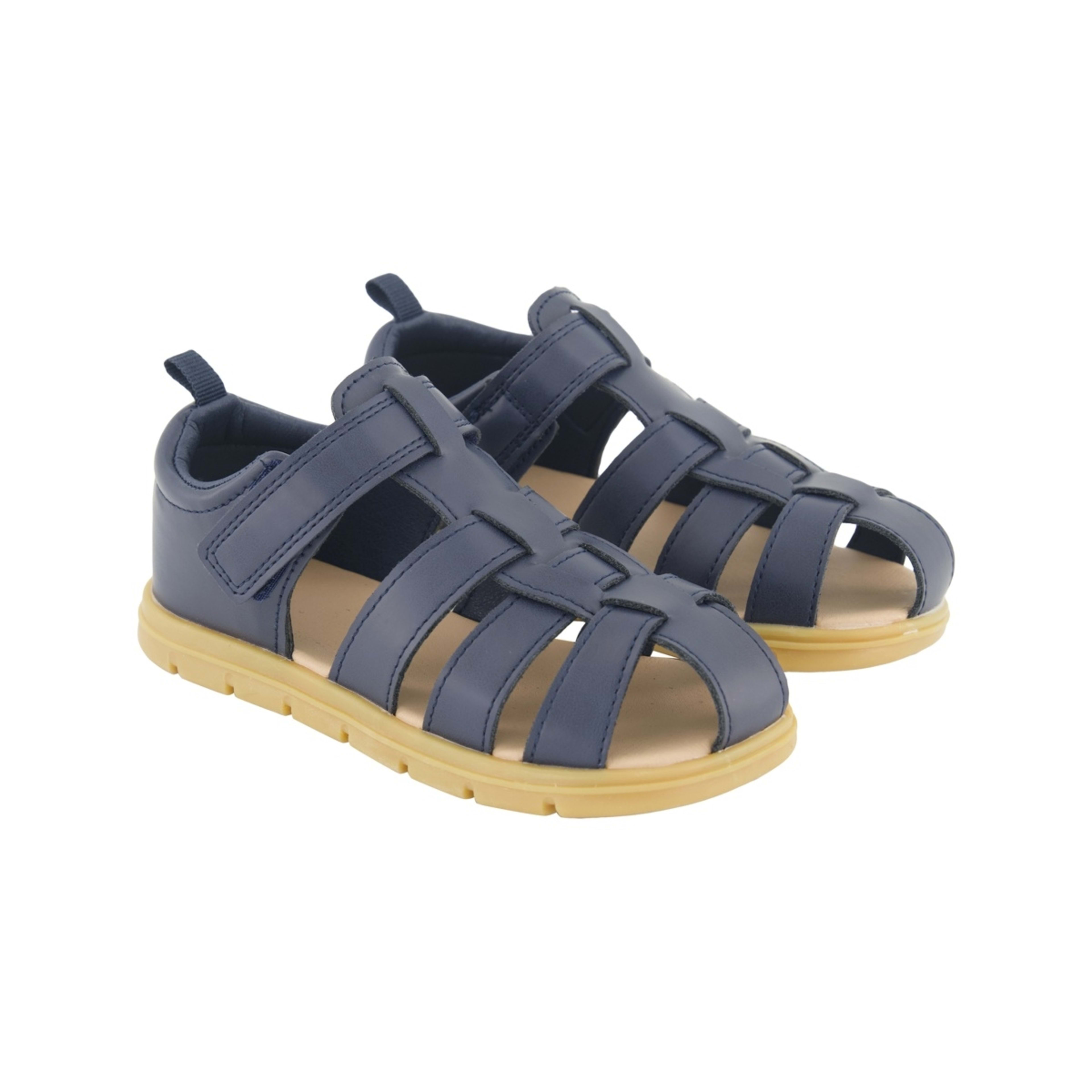 2 Junior Closed Toe Sandals Navy, 2 of 4