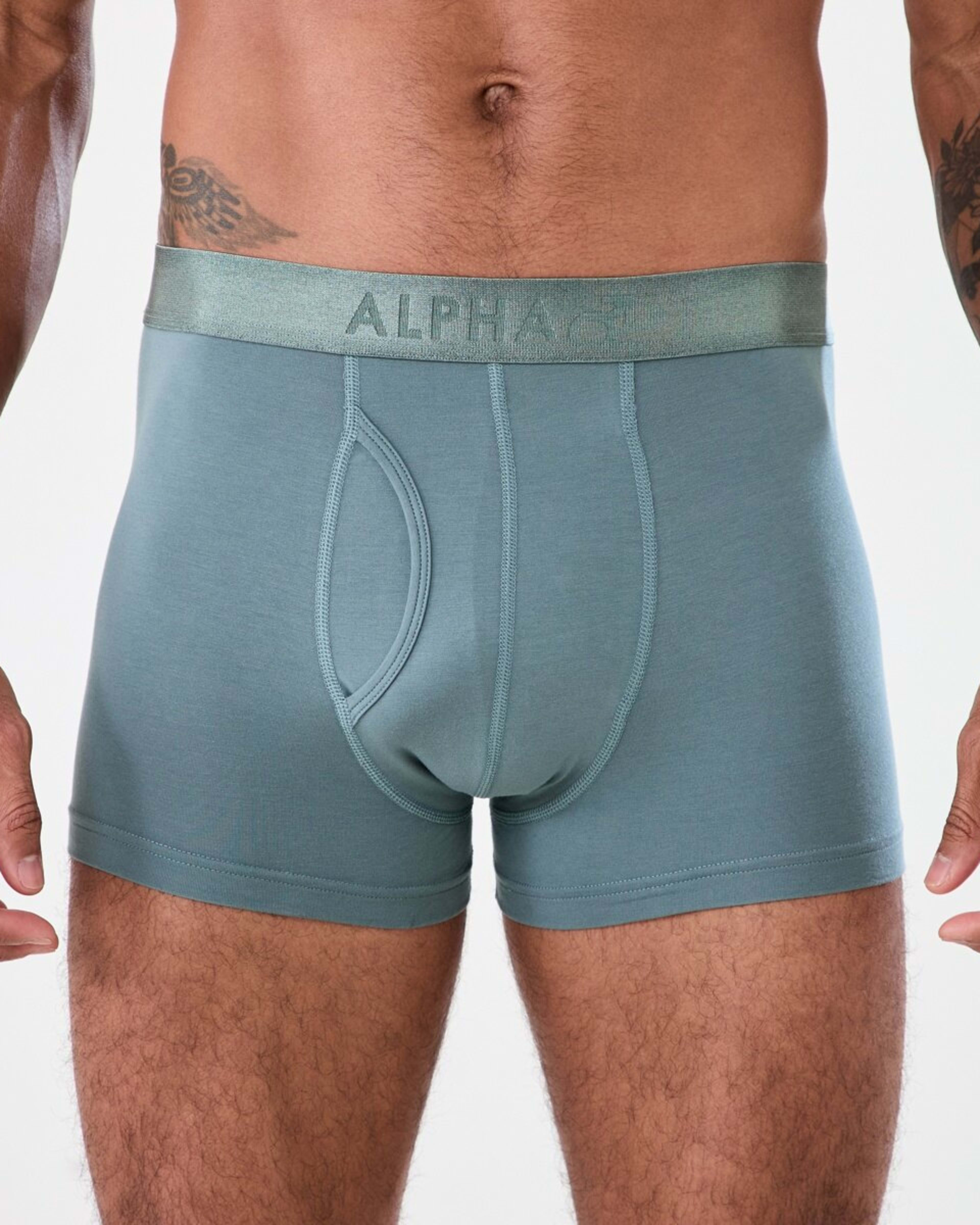 4 3 Pack Cotton Modal Trunks Gemstone, 4 of 8
