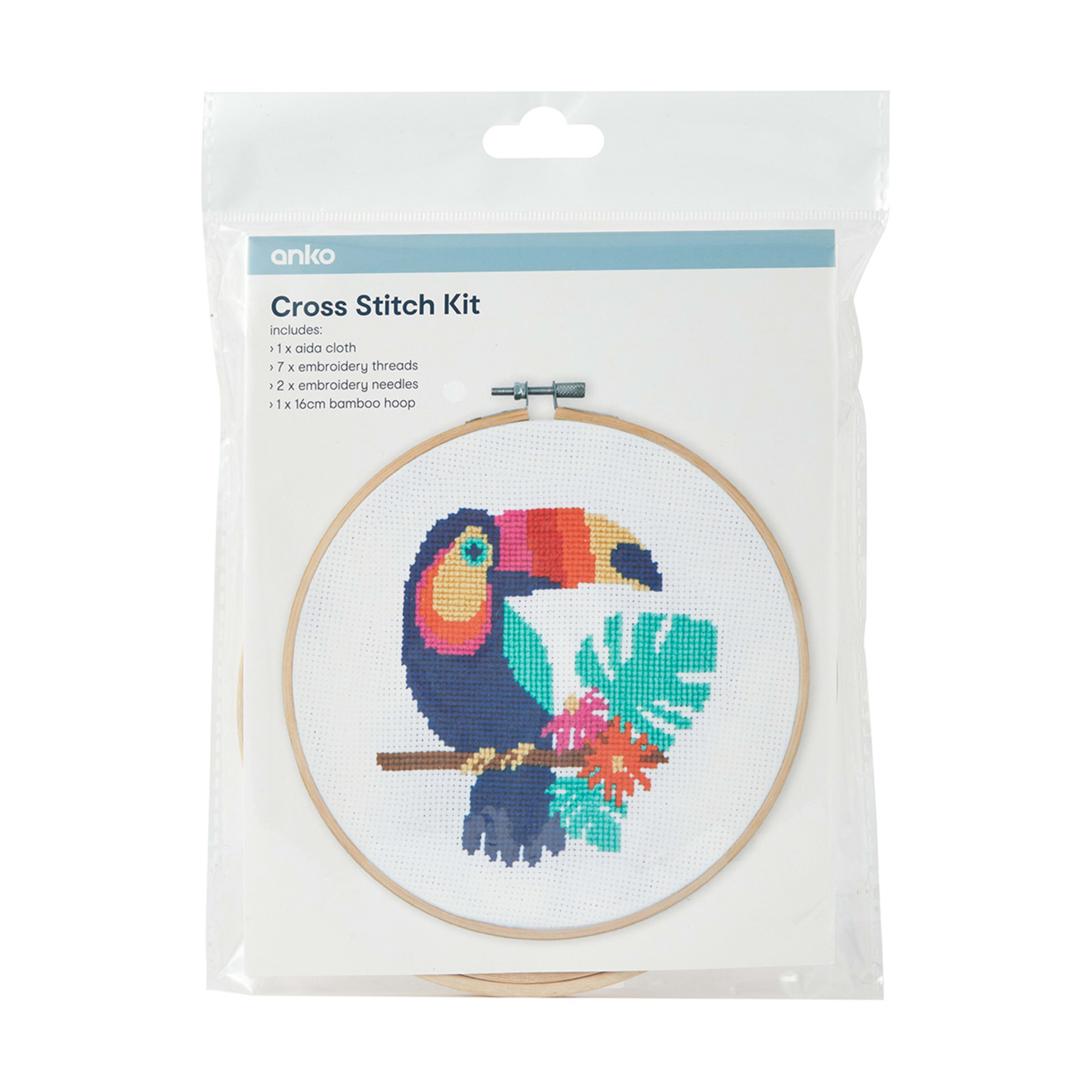 Cross Stitch Kit Toucan Kmart