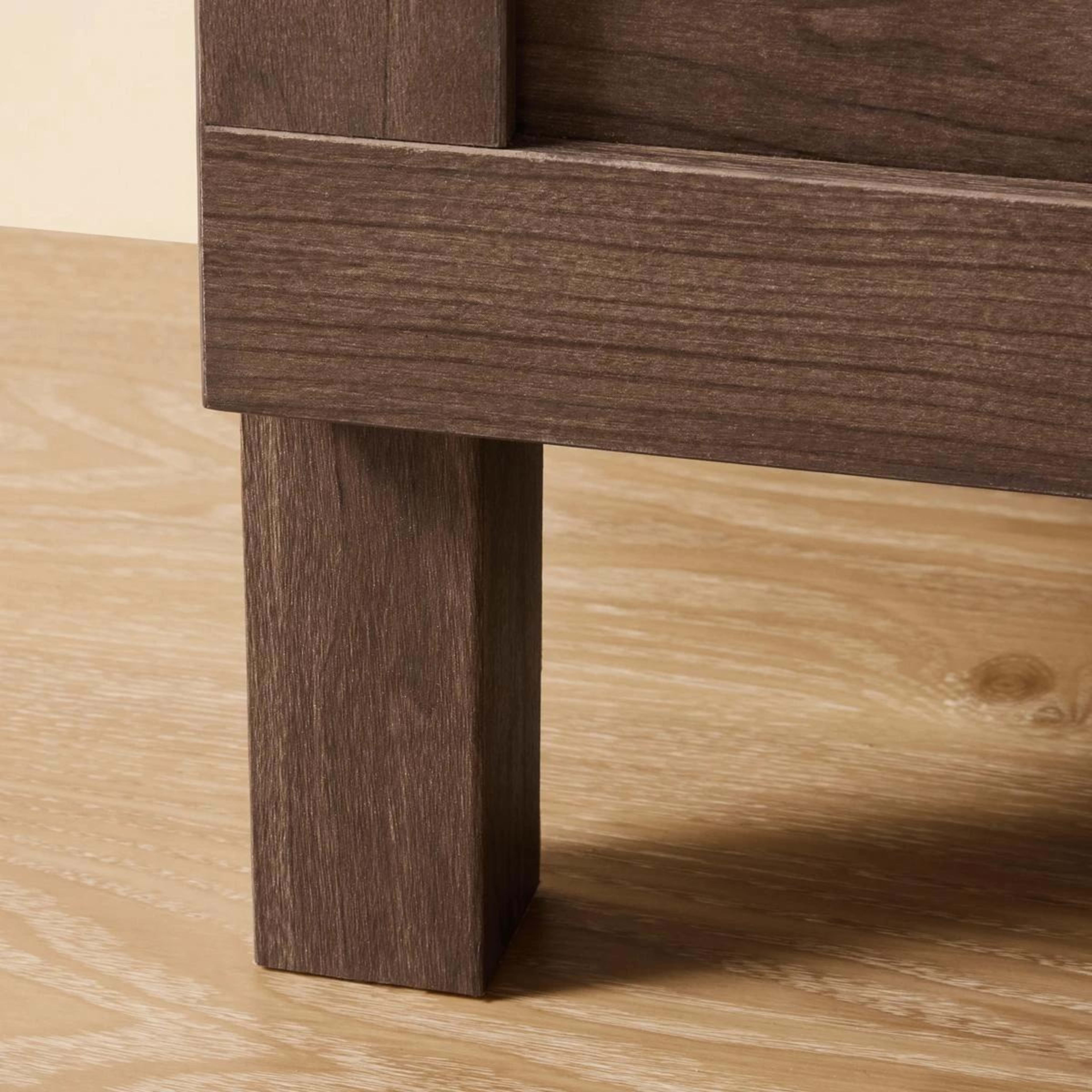 7 Bailey Bedside Table Walnut Look, 7 of 8