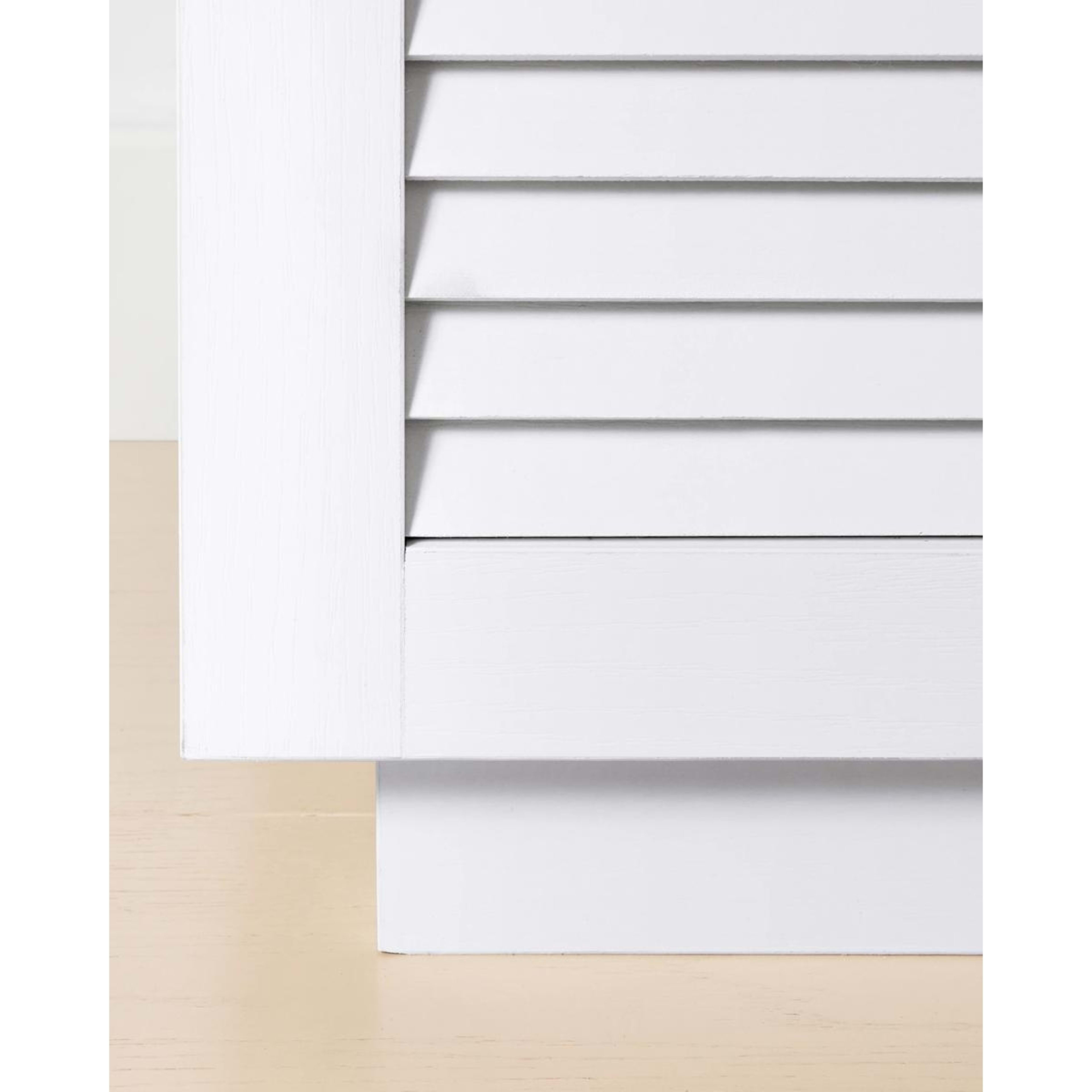 6 Charlie 3 Drawer Chest - White, 6 of 7